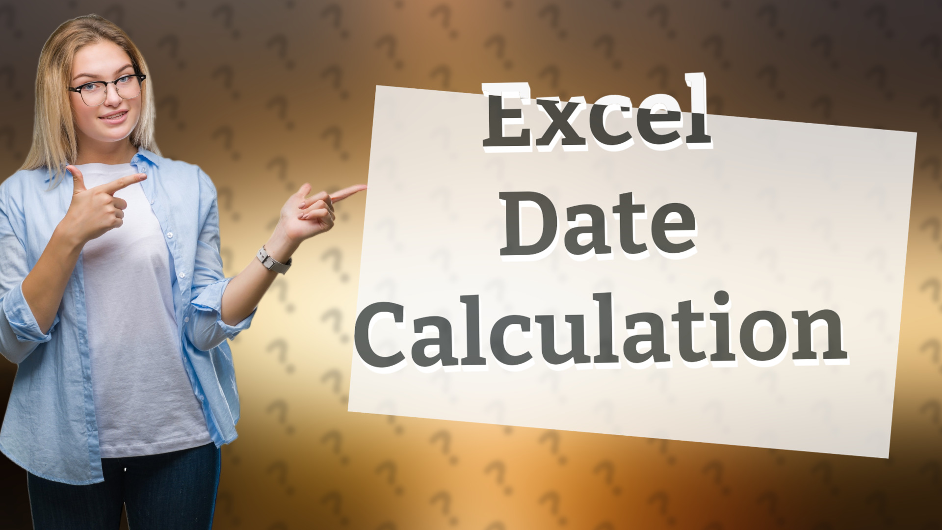 Excel Date Calculation