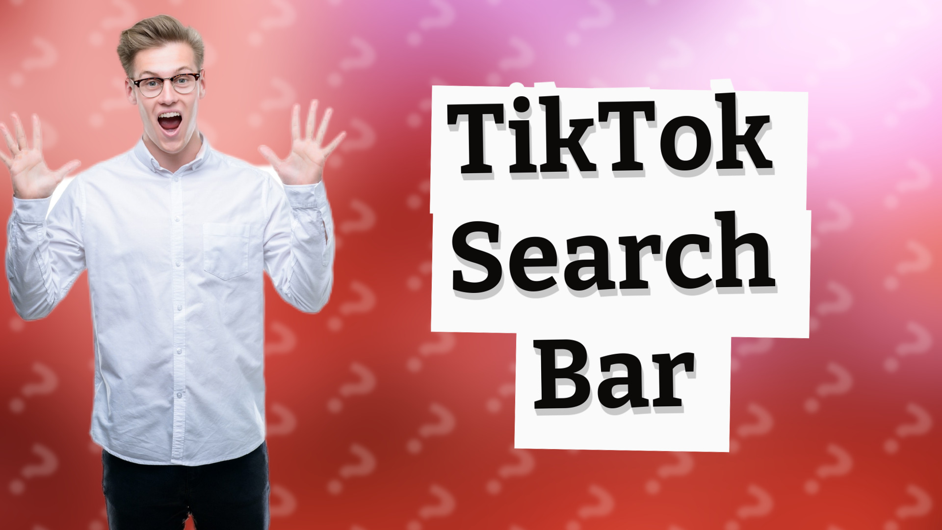 TikTok Search Bar