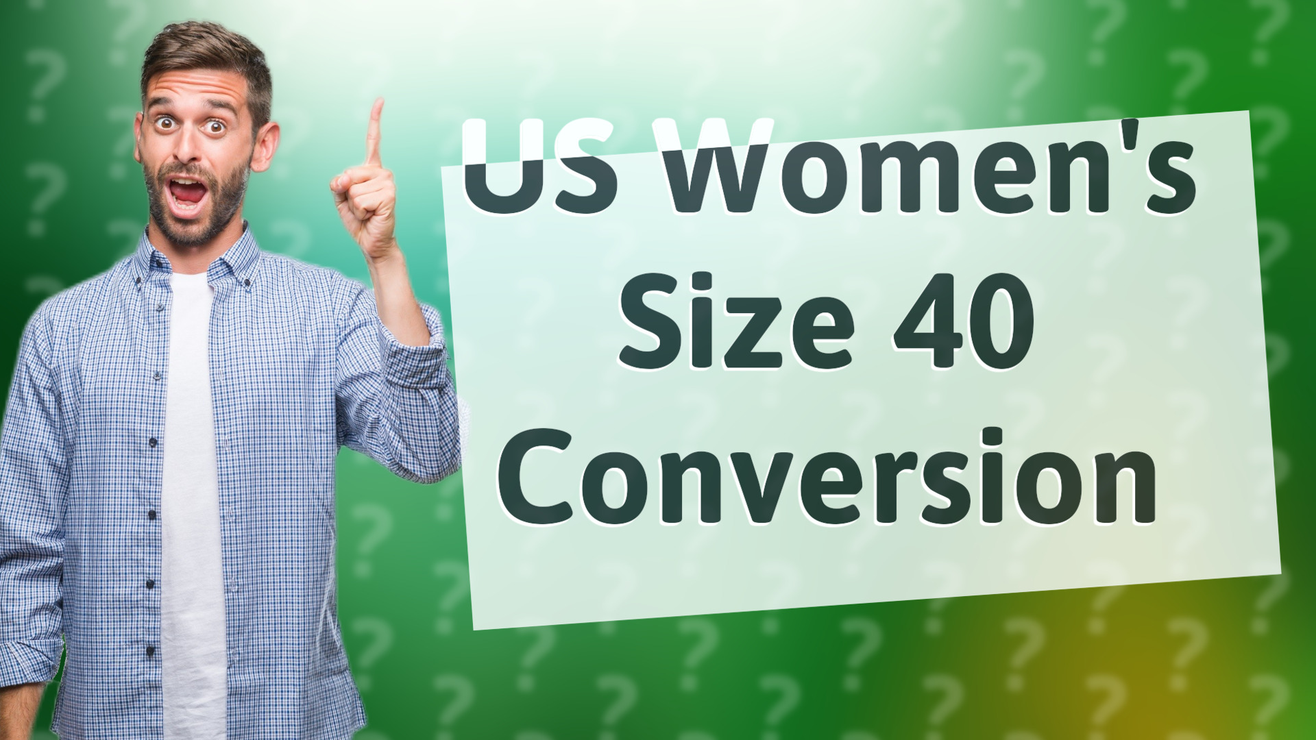 US Women's Size 40 Conversion