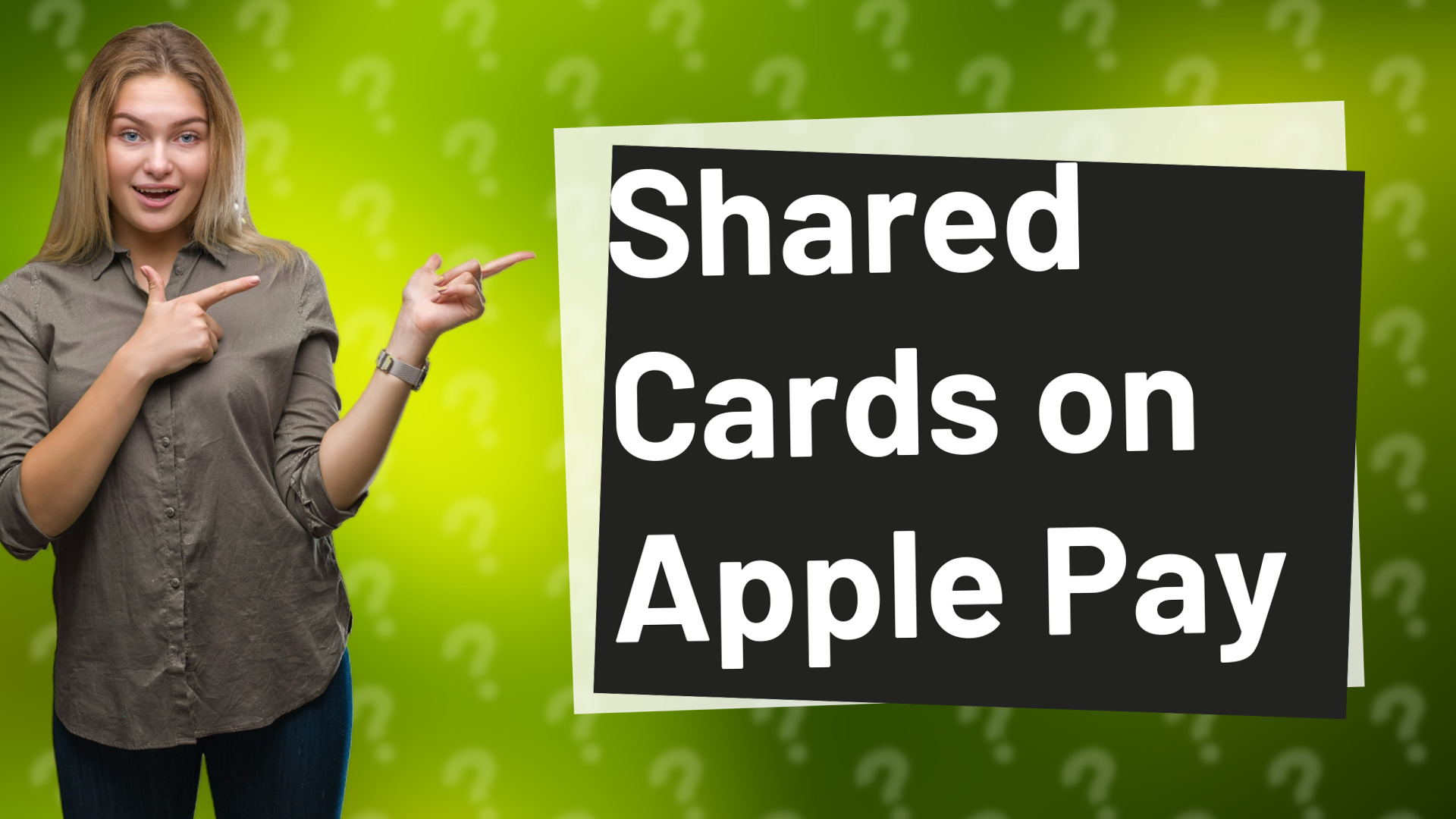 Shared Cards on Apple Pay