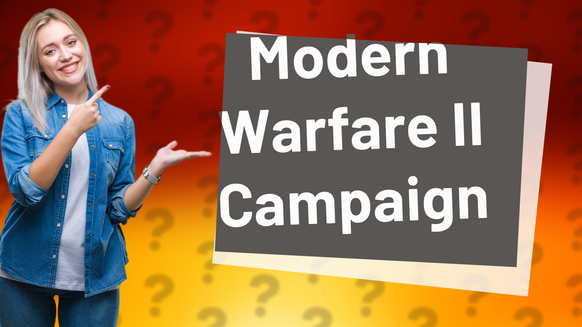 Modern Warfare II Campaign