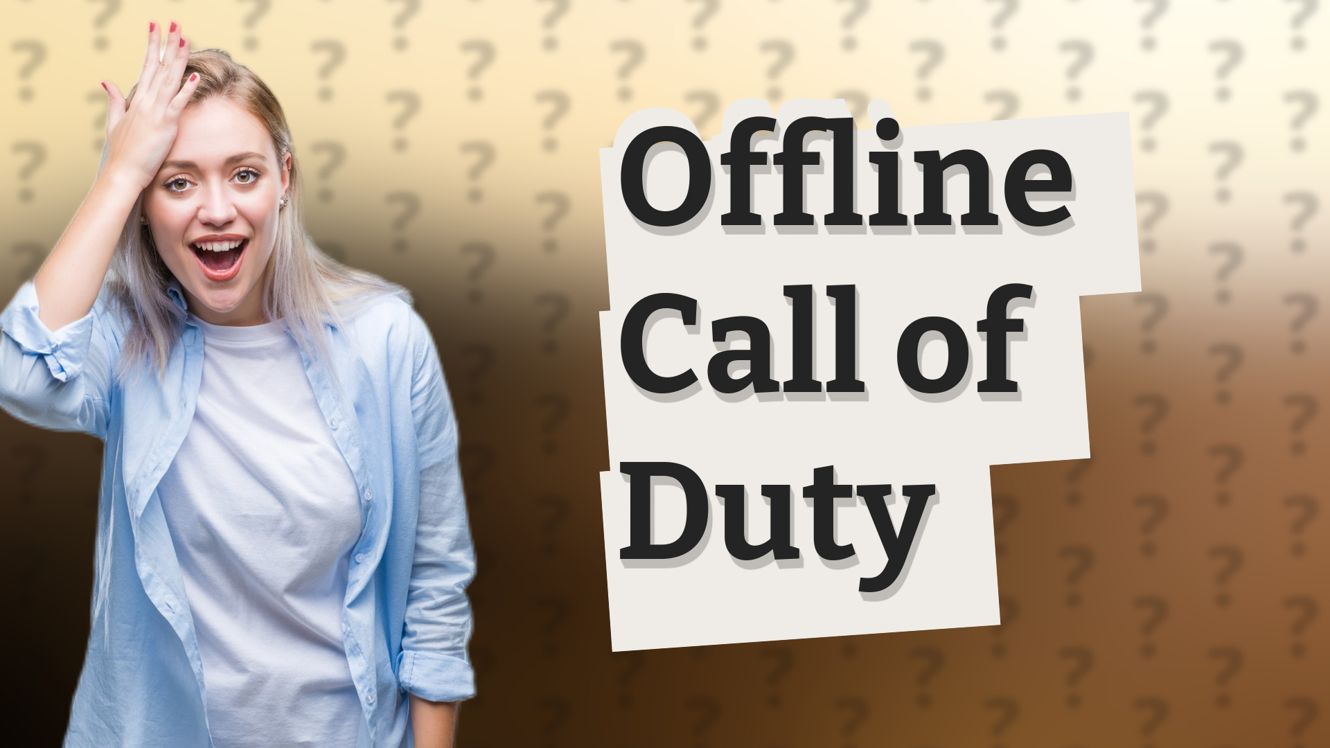 Offline Call of Duty