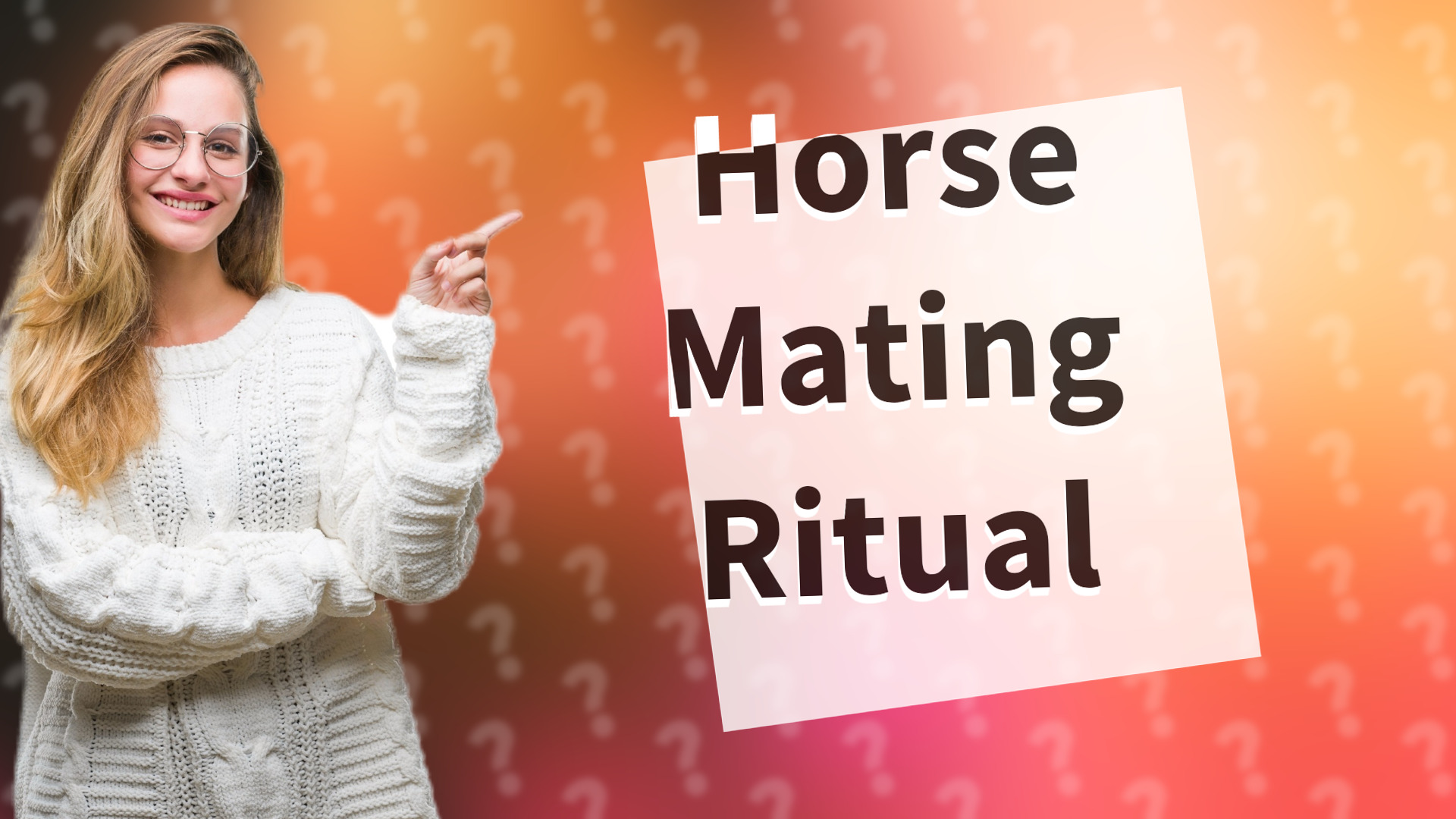 Horse Mating Ritual