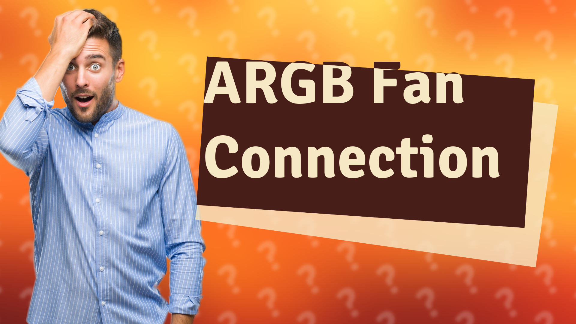 ARGB Fan Connection