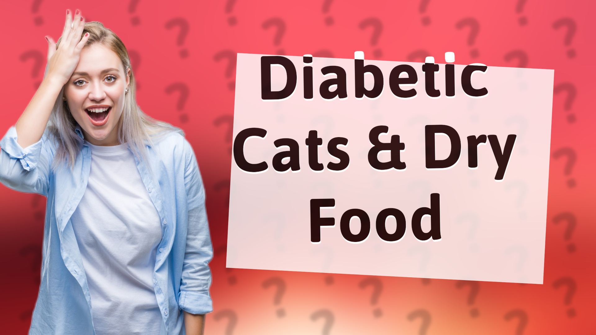 Diabetic Cats & Dry Food
