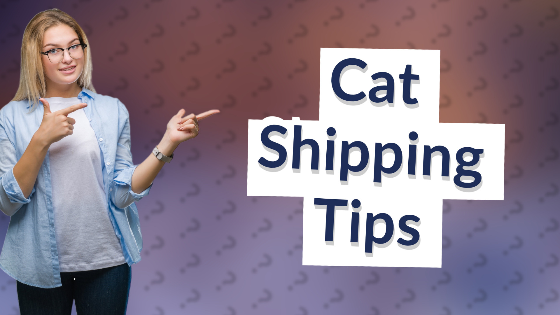 Cat Shipping Tips
