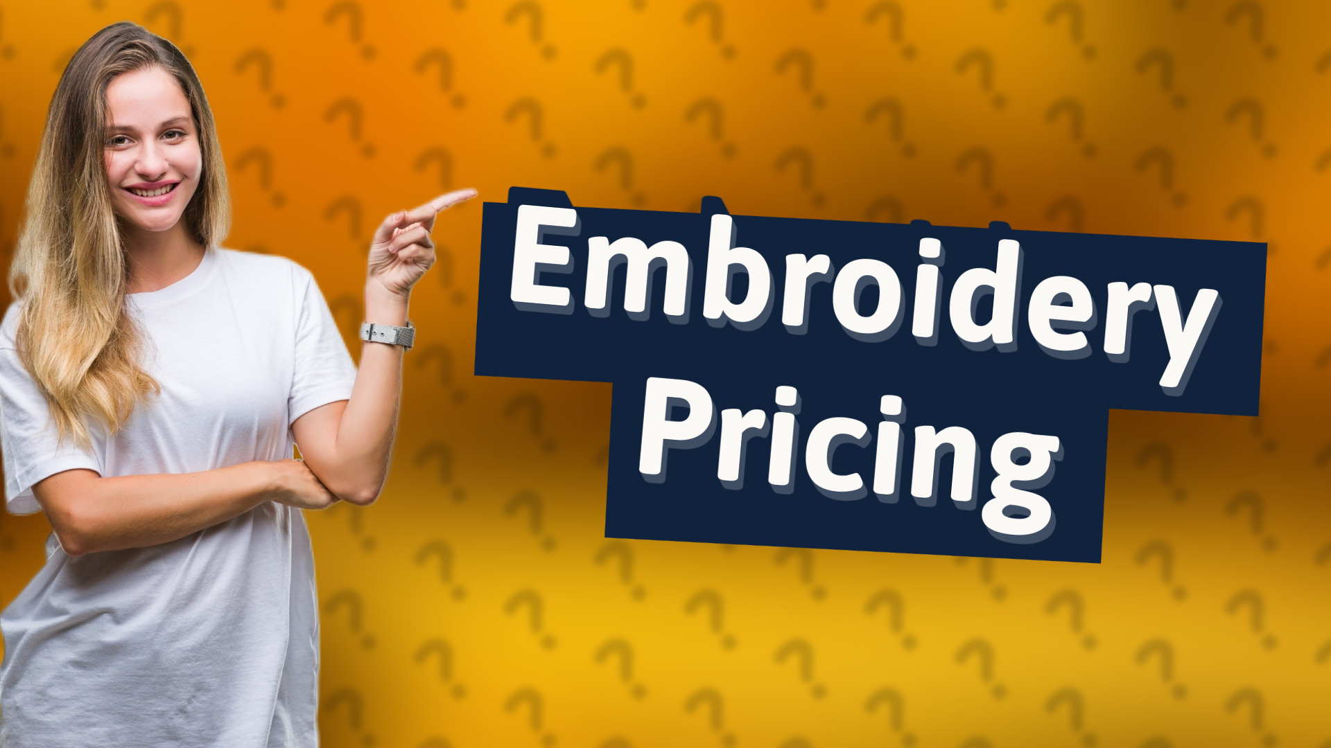 Embroidery Pricing