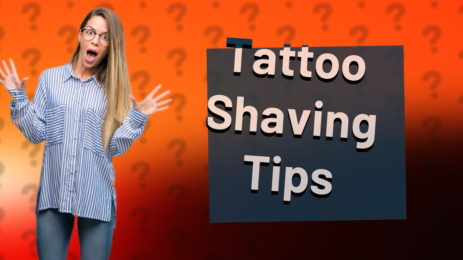 Tattoo Shaving Tips