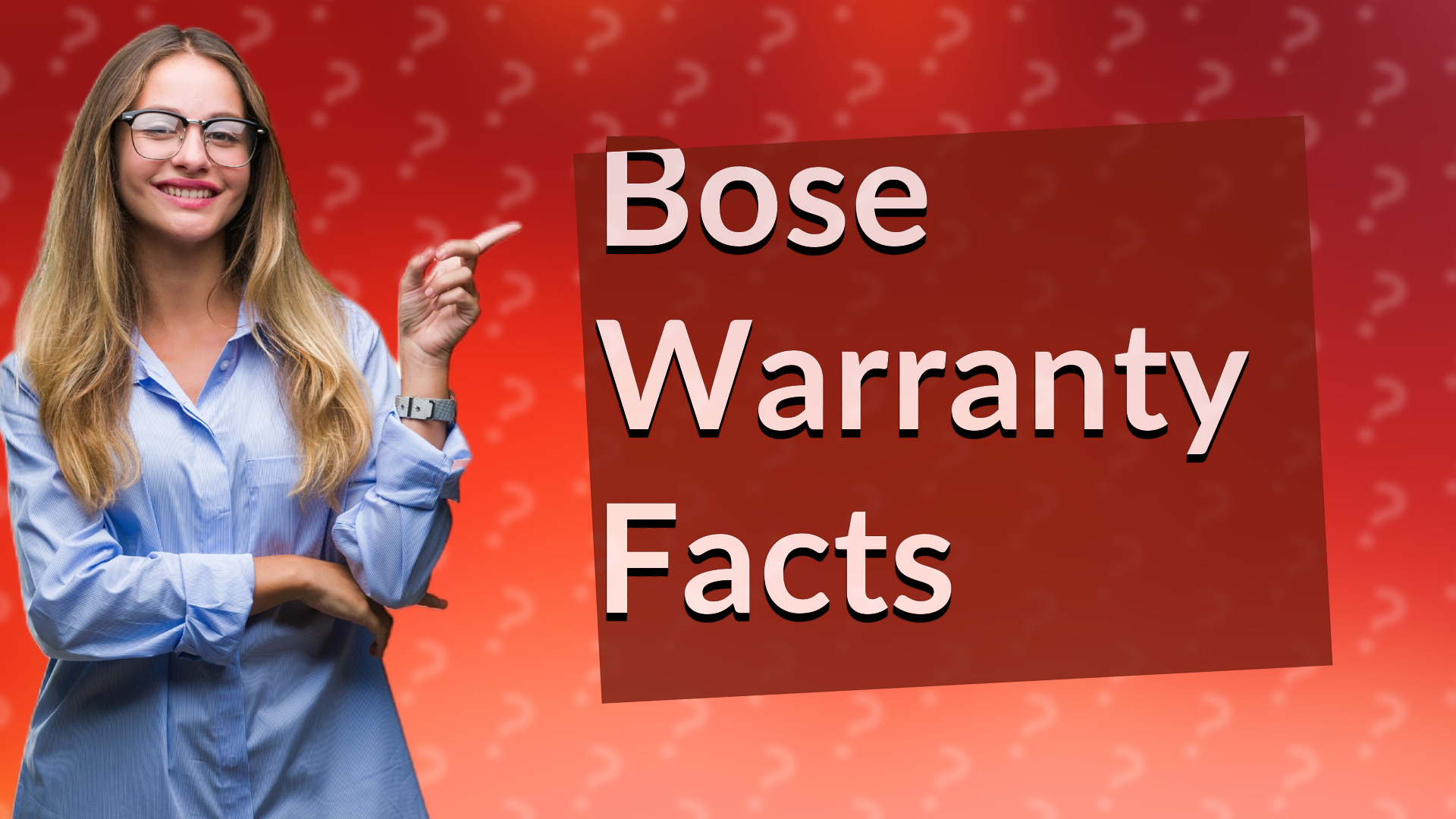 Bose Warranty Facts