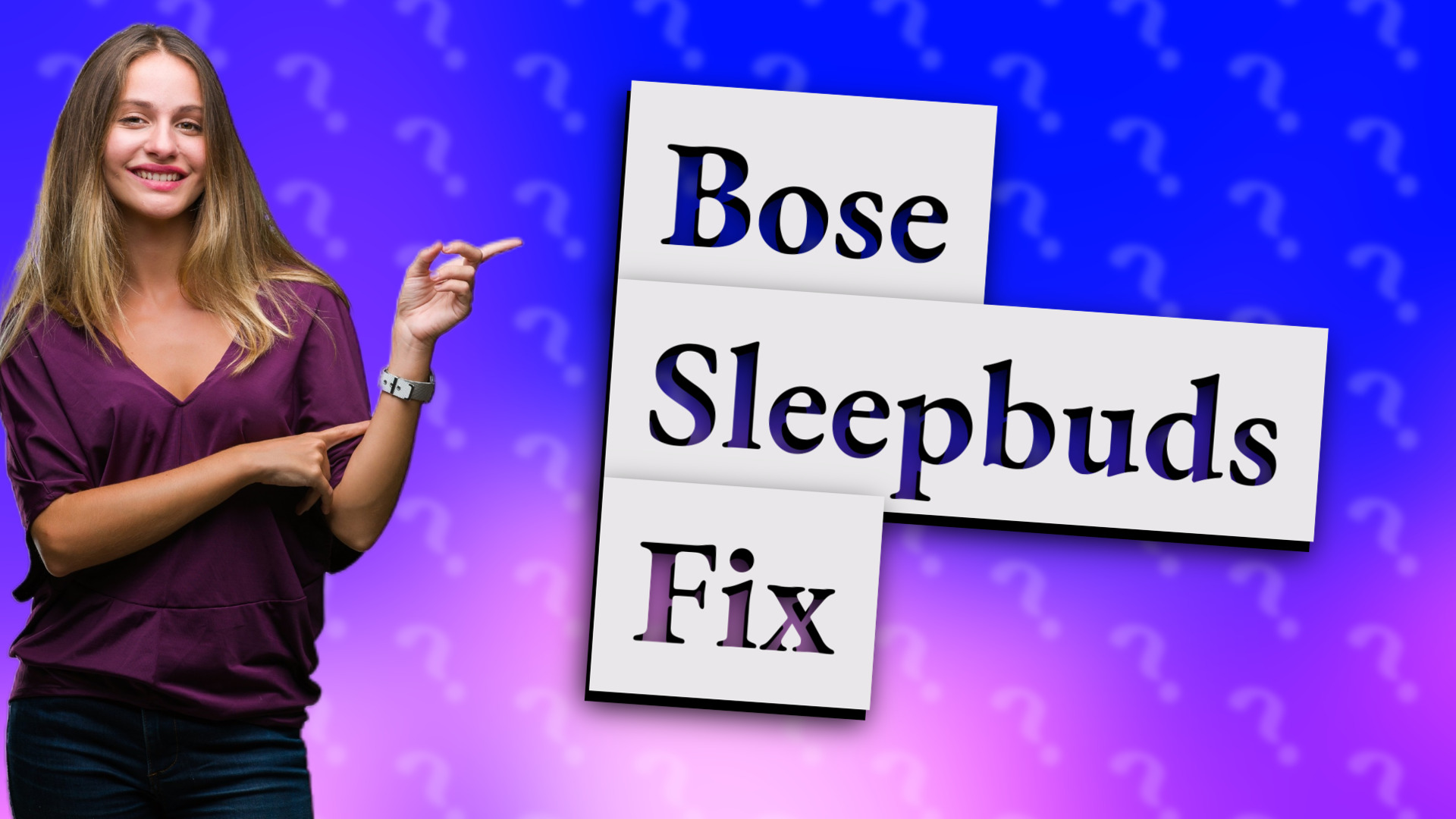 Bose Sleepbuds Fix