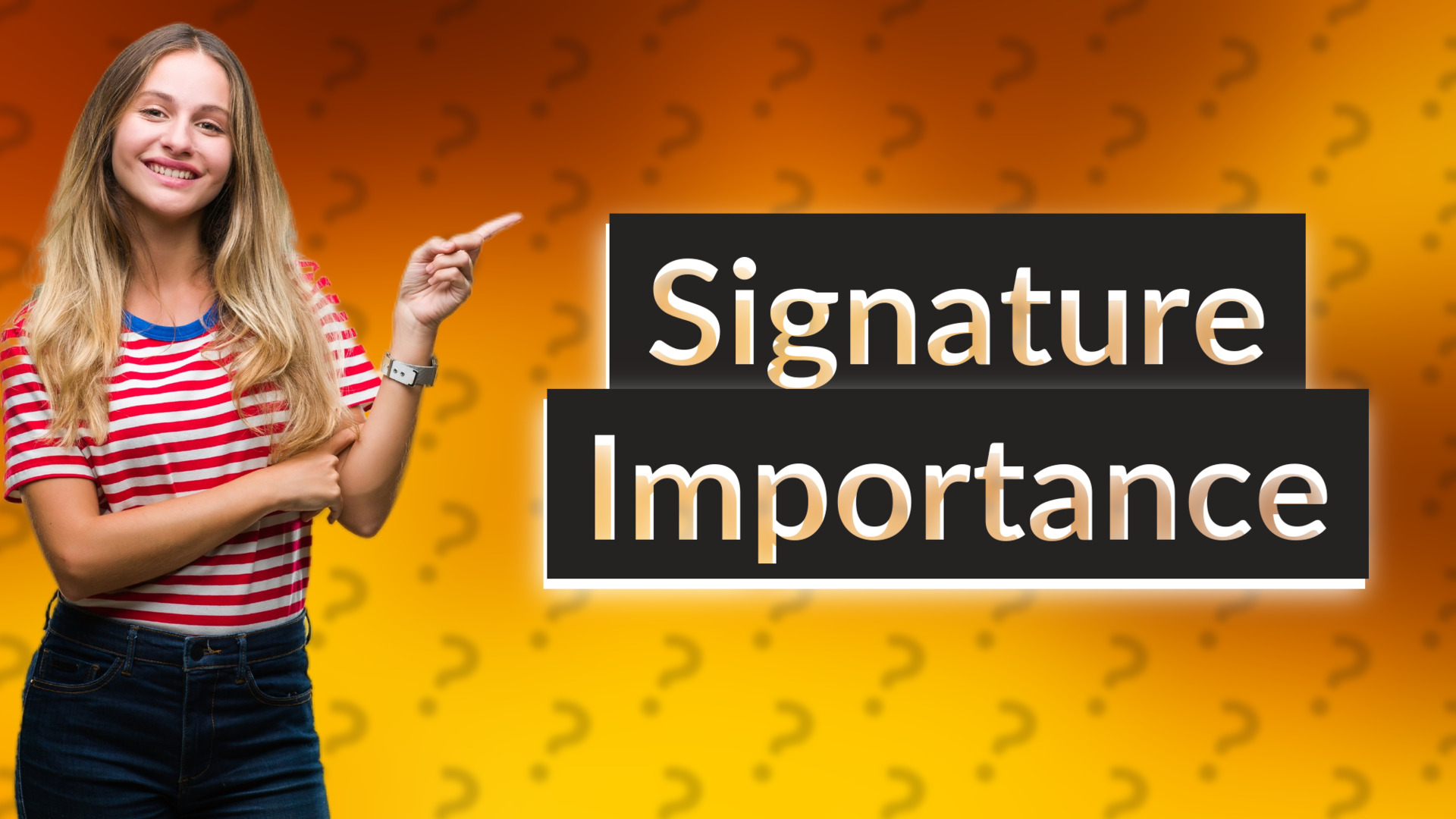 Signature Importance