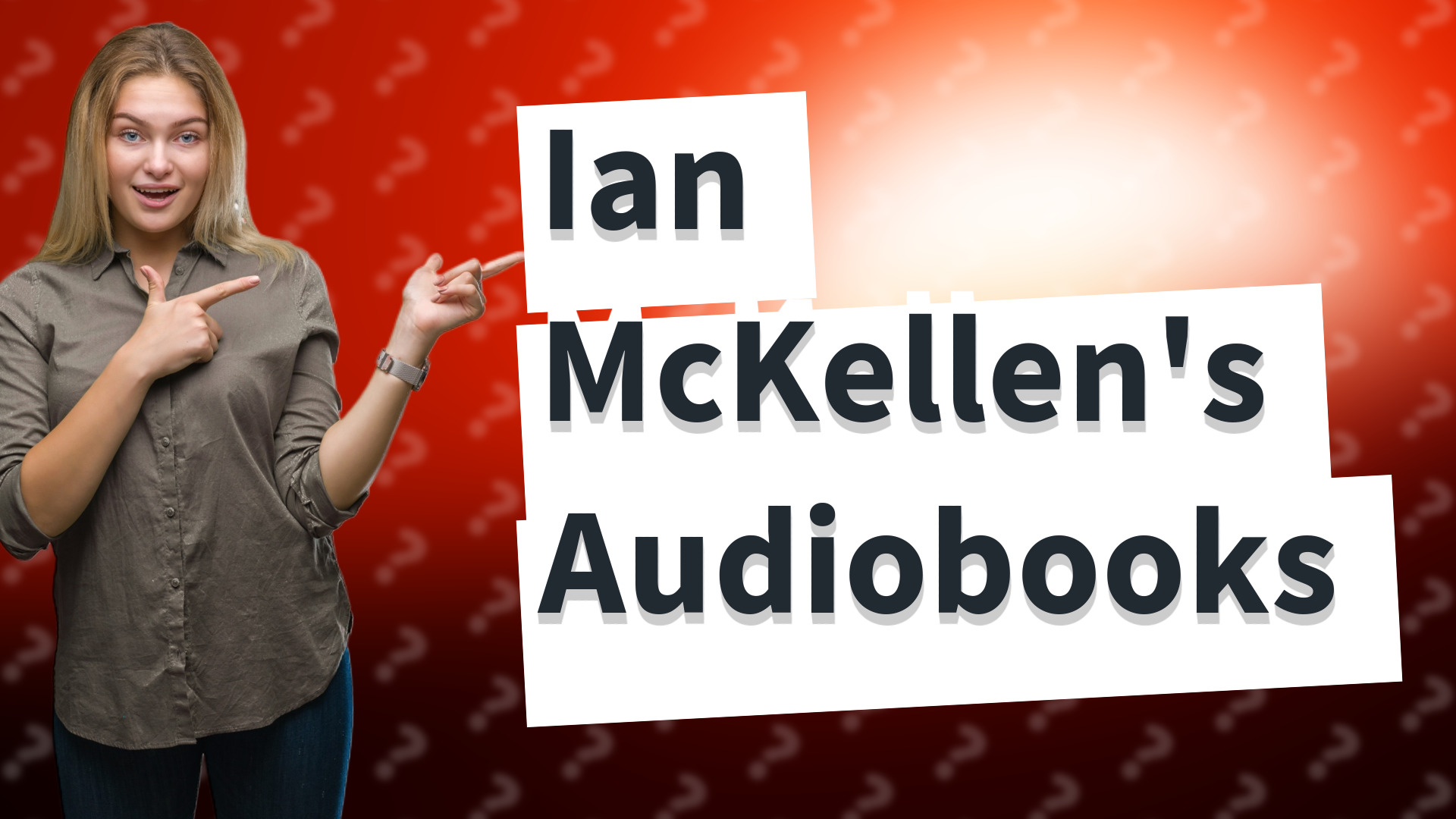 Ian McKellen's Audiobooks