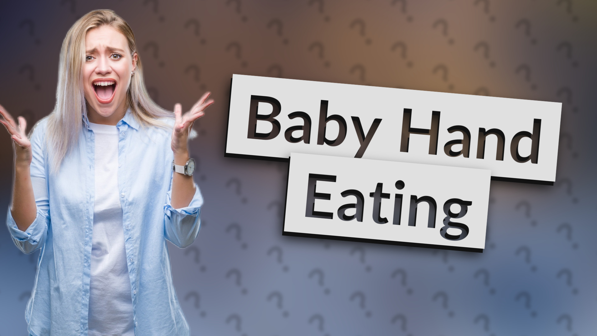 Baby Hand Eating