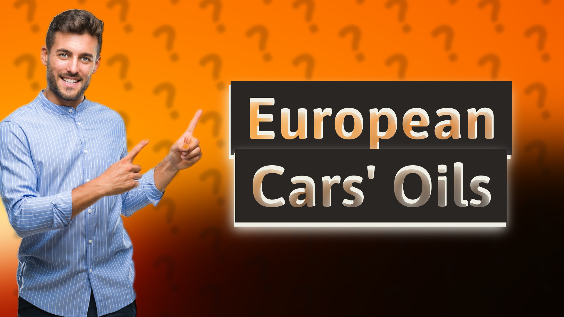 European Cars' Oils