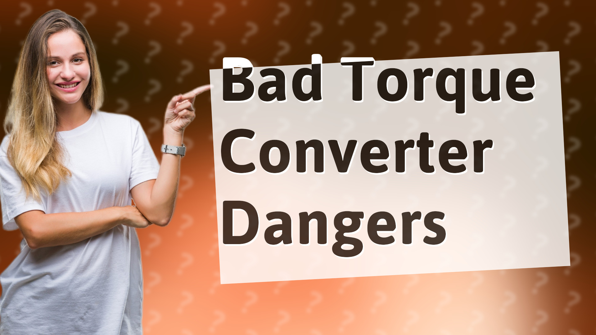 Bad Torque Converter Dangers