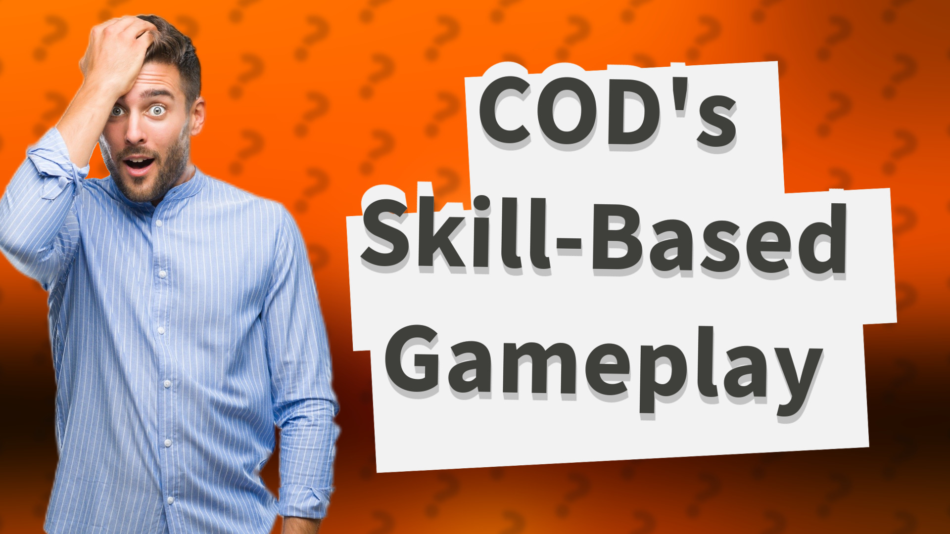 COD's Skill-Based Gameplay