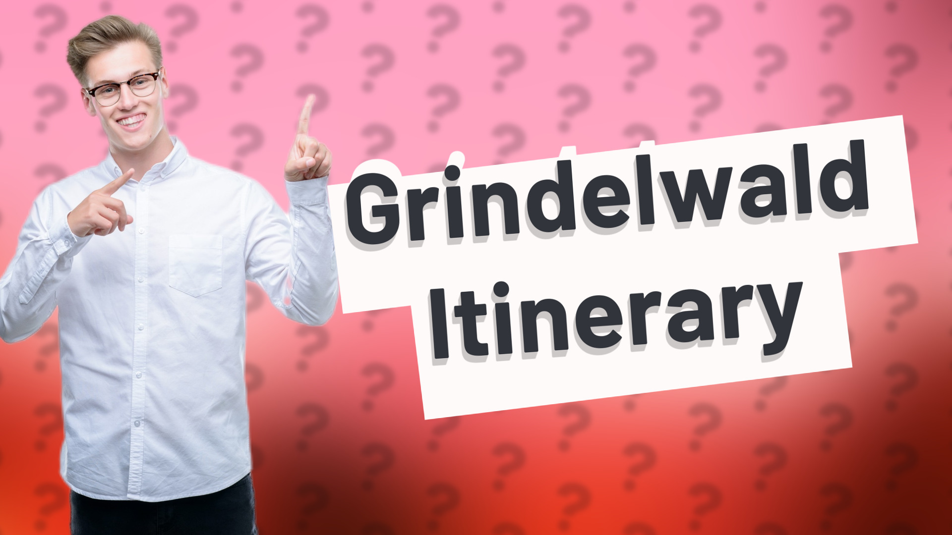 Grindelwald Itinerary