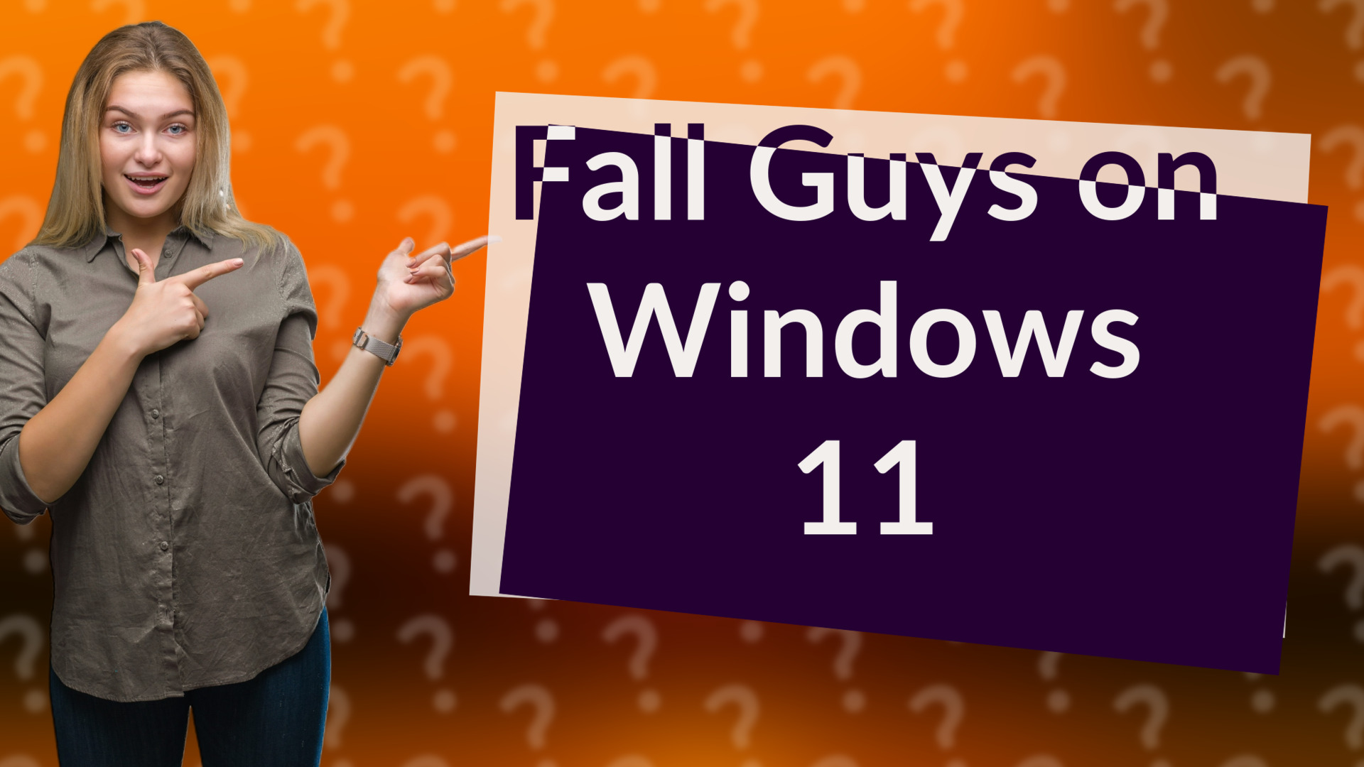 Fall Guys on Windows 11