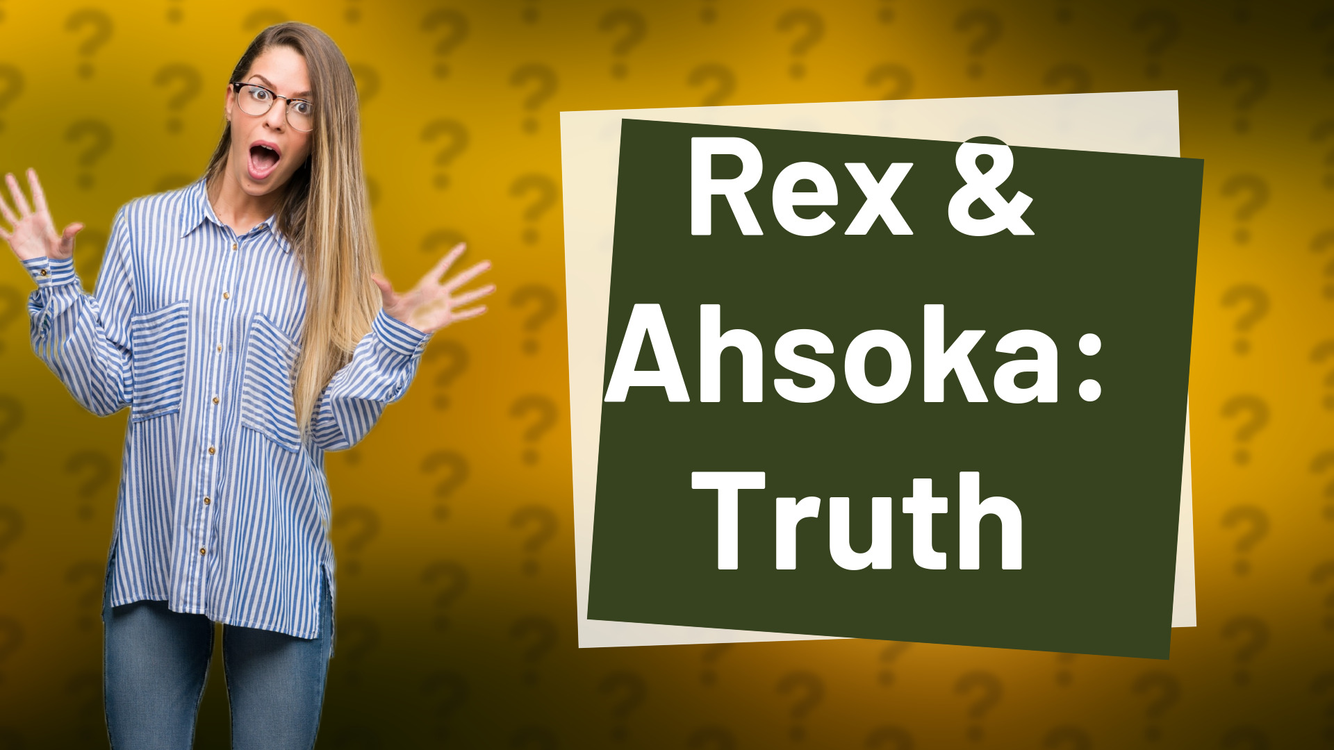 Rex & Ahsoka: Truth
