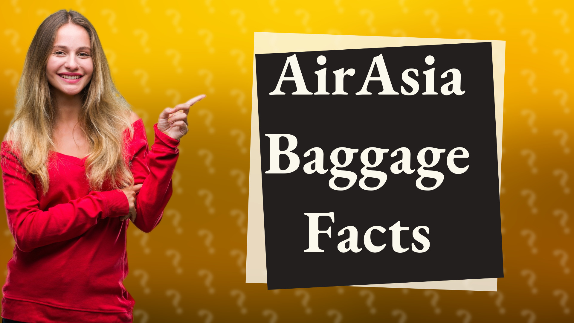AirAsia Baggage Facts