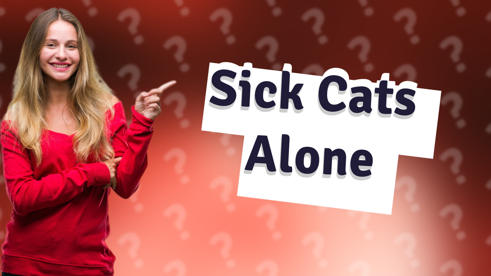 Sick Cats Alone