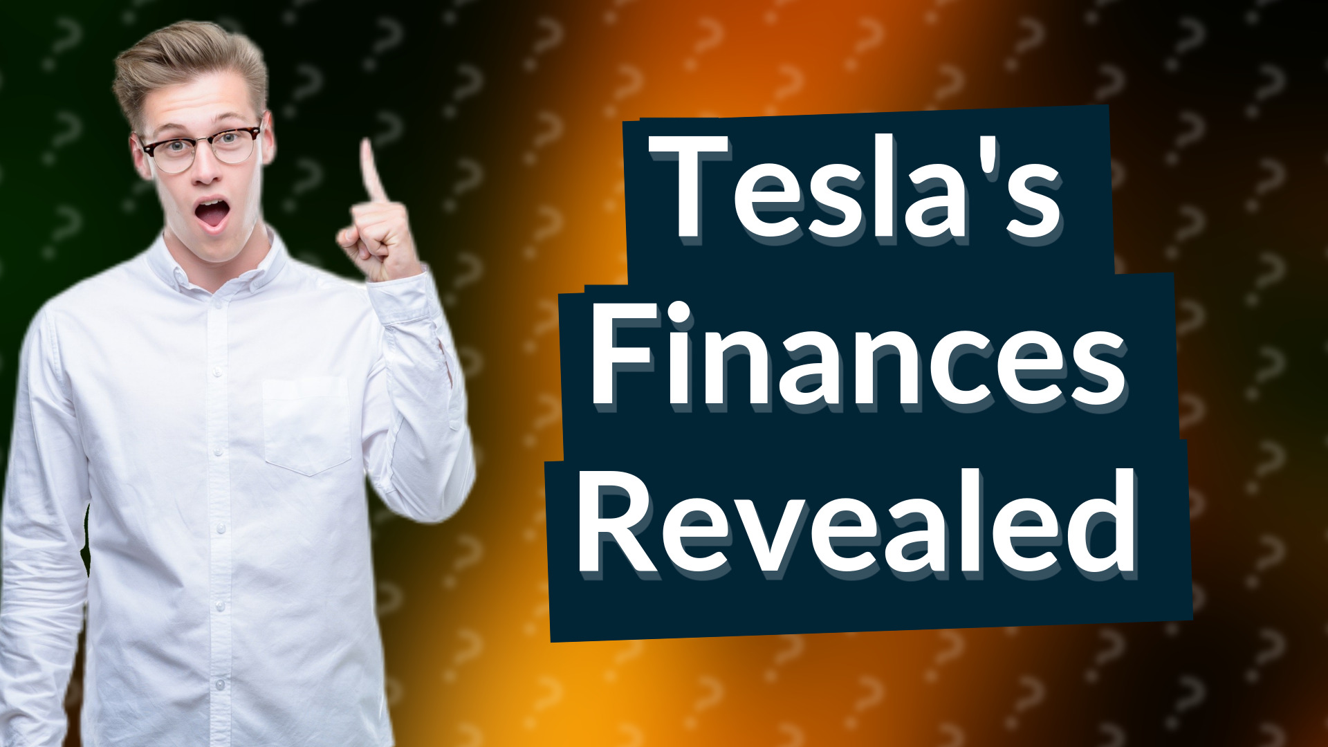 Tesla's Finances Revealed