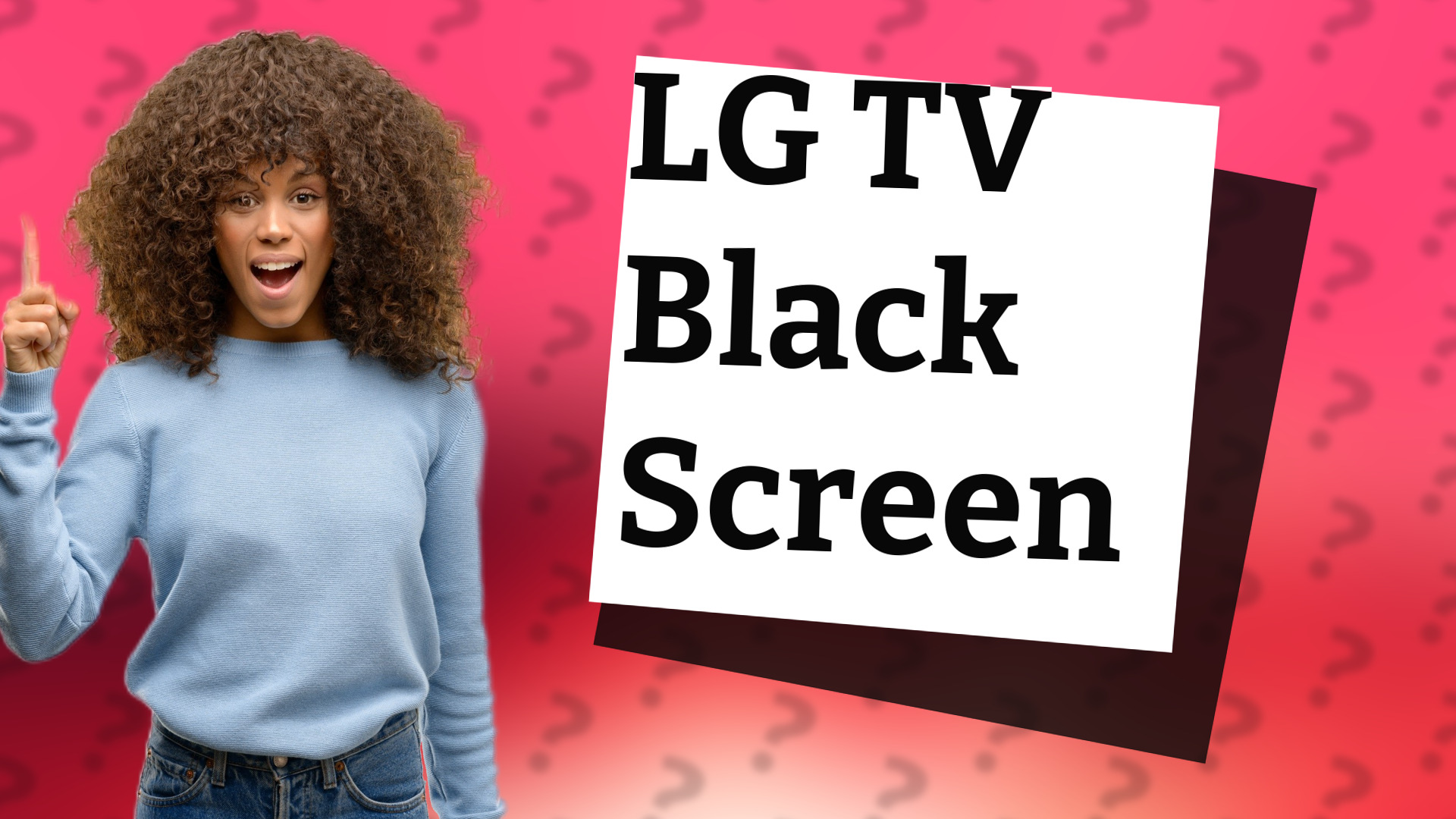 LG TV Black Screen