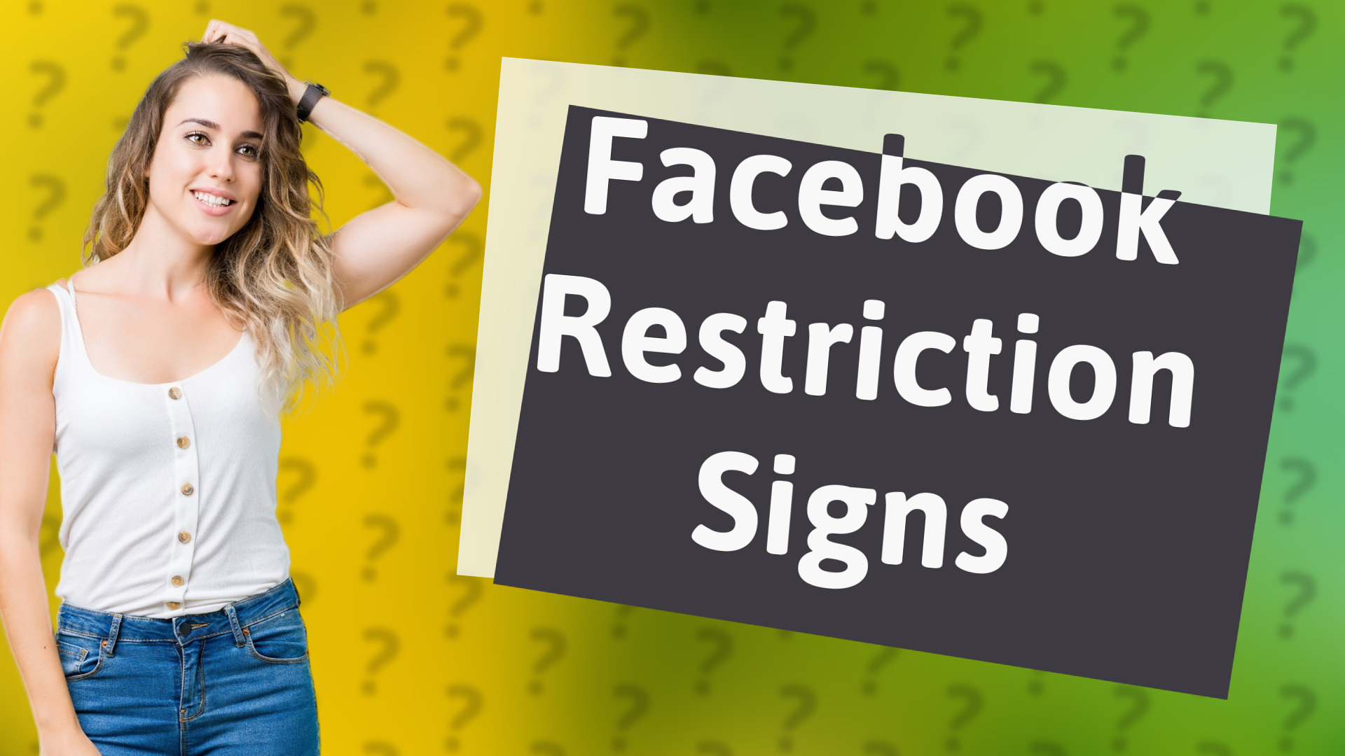 Facebook Restriction Signs