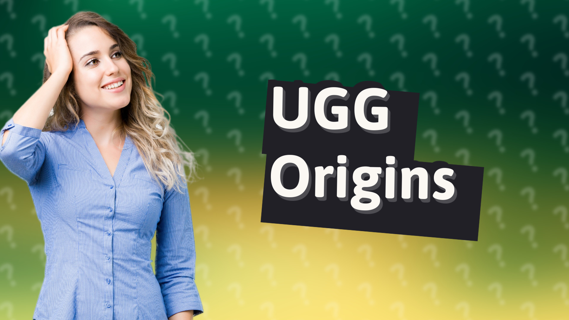 UGG Origins
