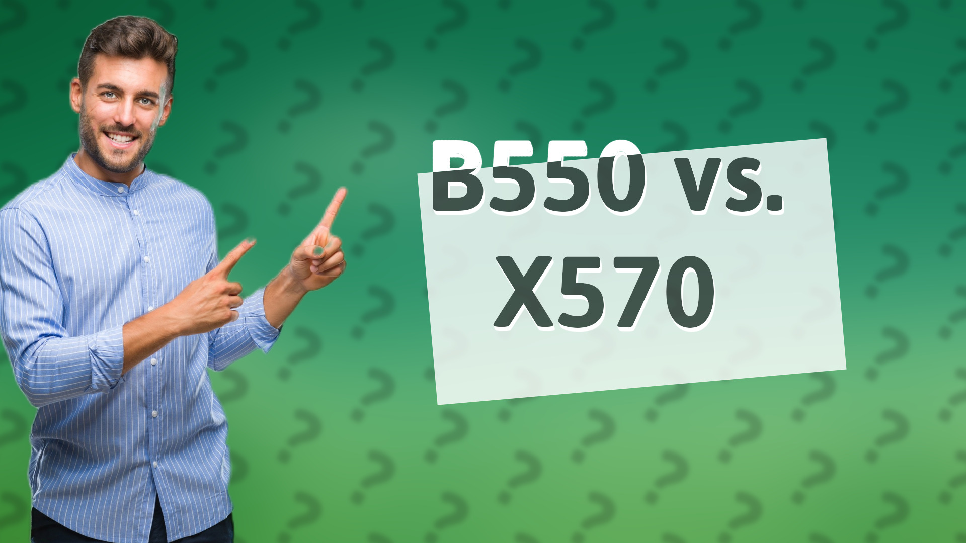 B550 vs. X570
