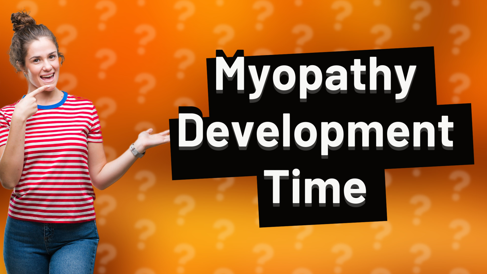 Myopathy Development Time