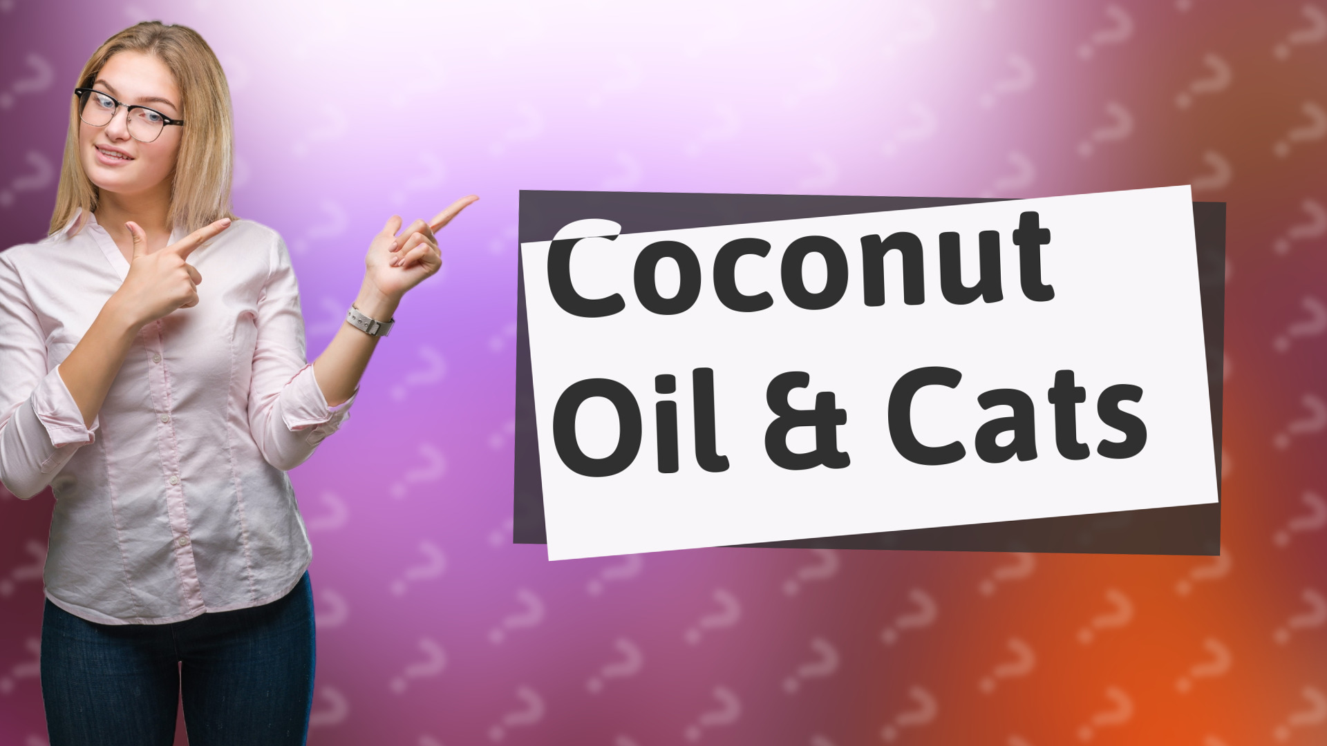 Coconut Oil & Cats
