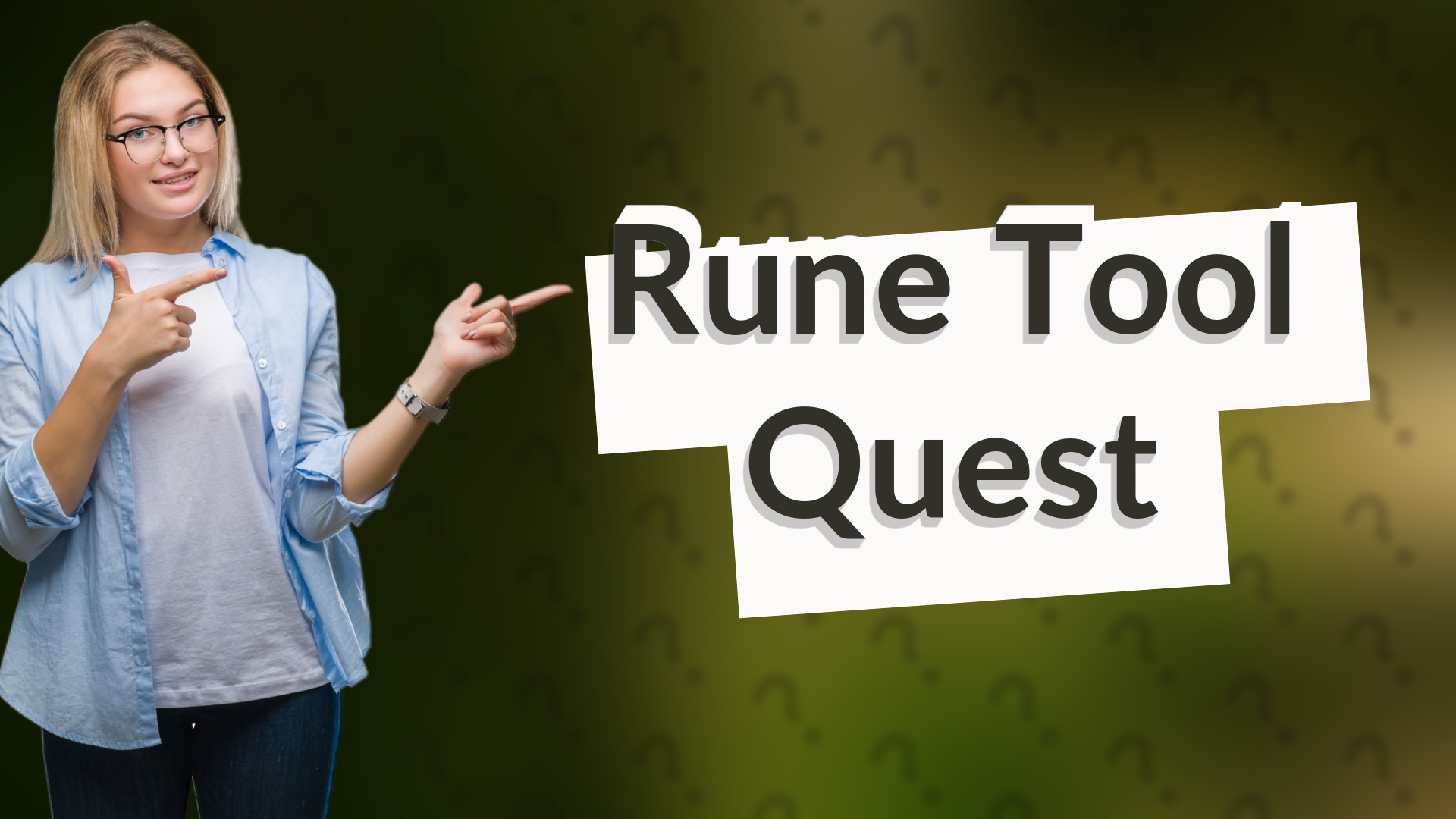 Rune Tool Quest
