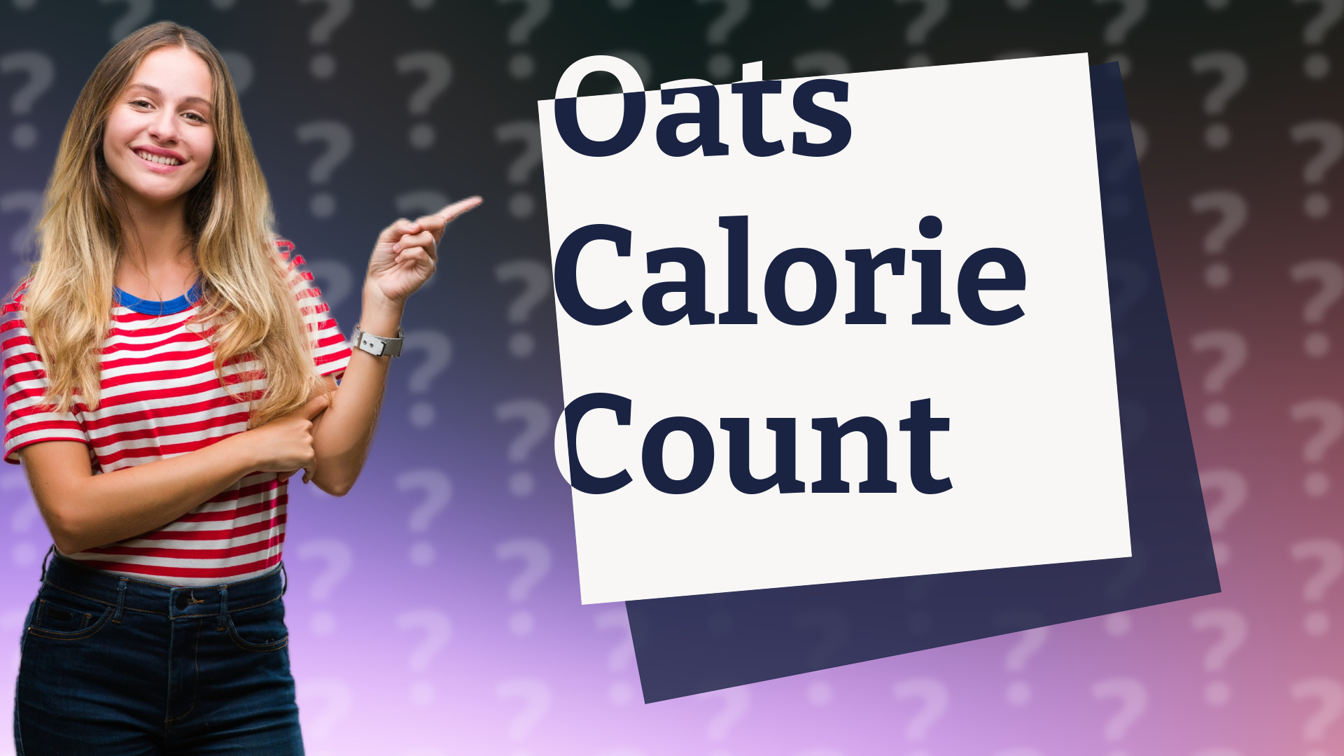 Oats Calorie Count