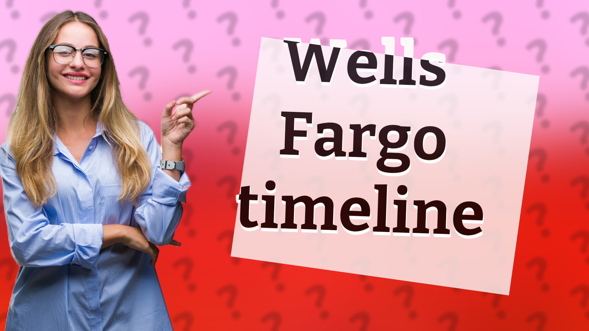 Wells Fargo timeline