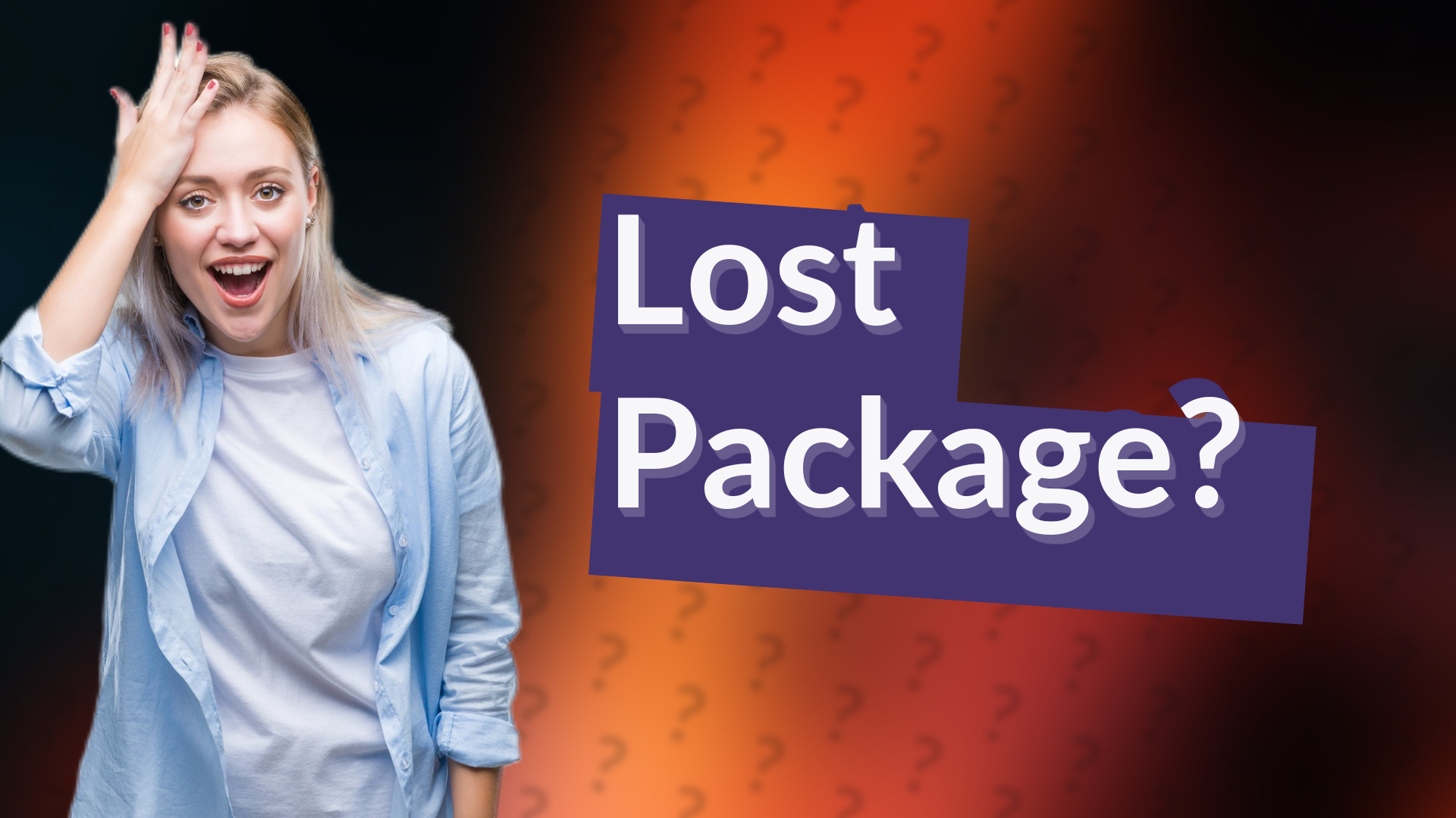 Lost Package?