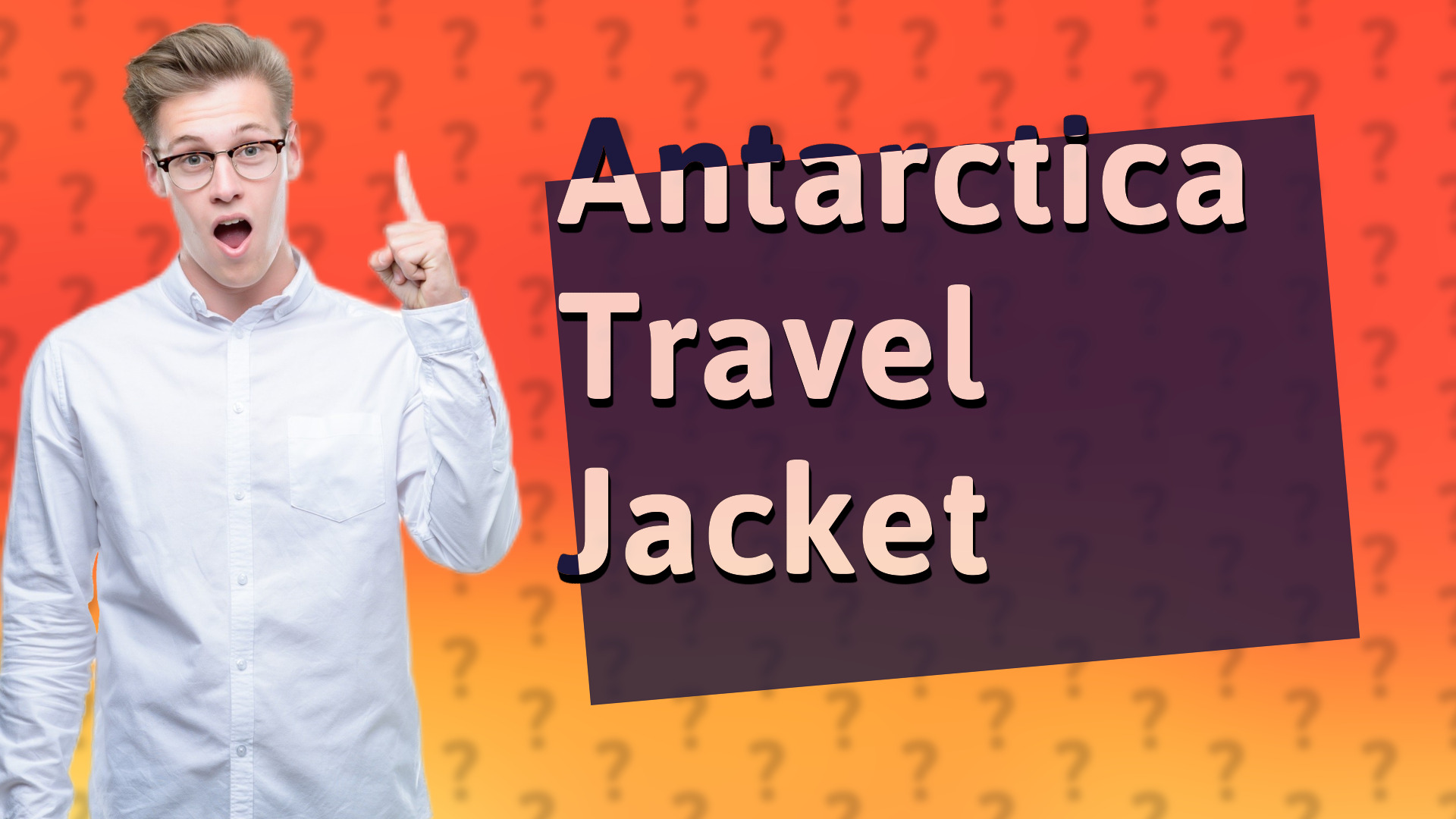 Antarctica Travel Jacket
