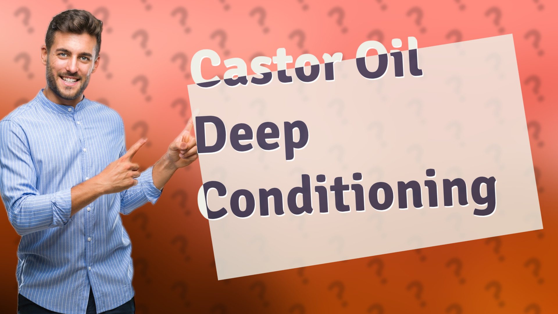 Castor Oil Deep Conditioning