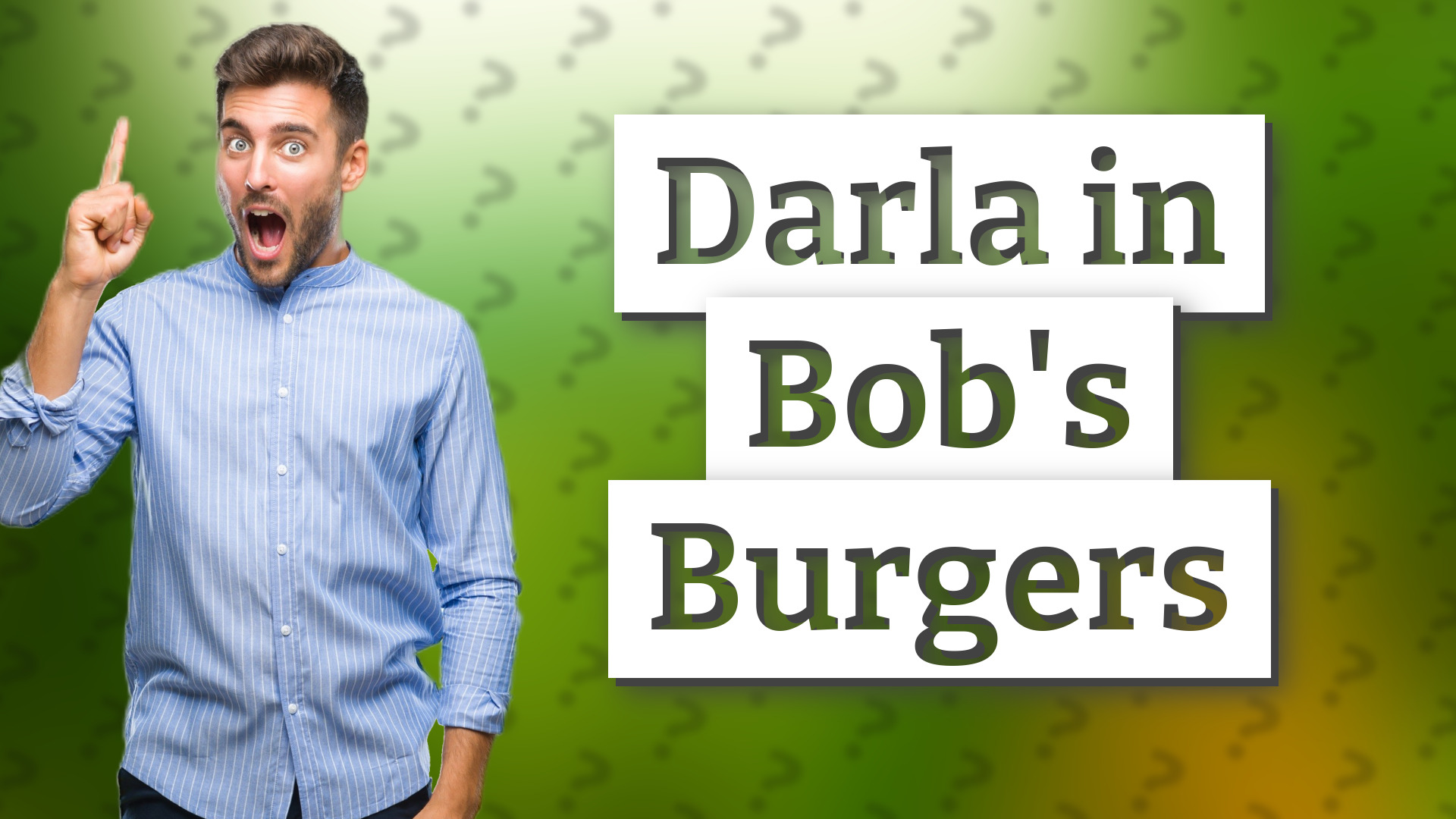 Darla in Bob's Burgers