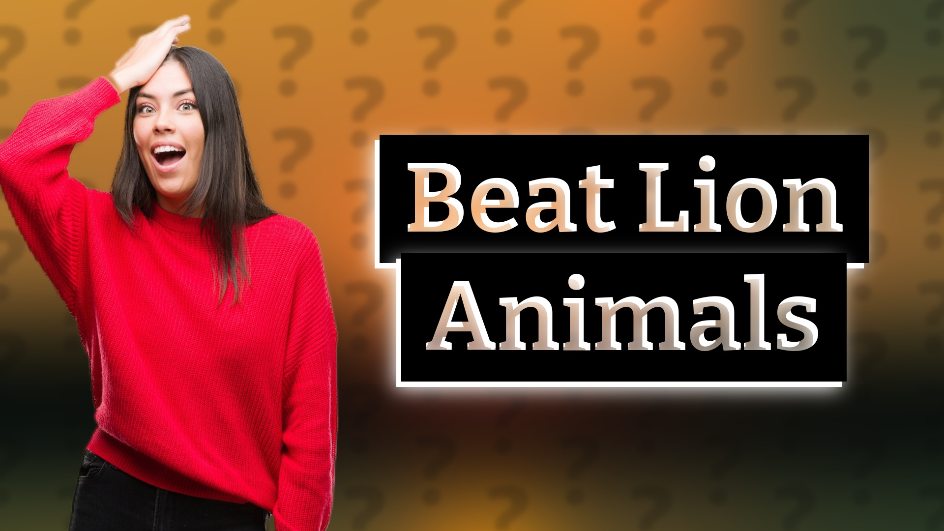 Beat Lion Animals