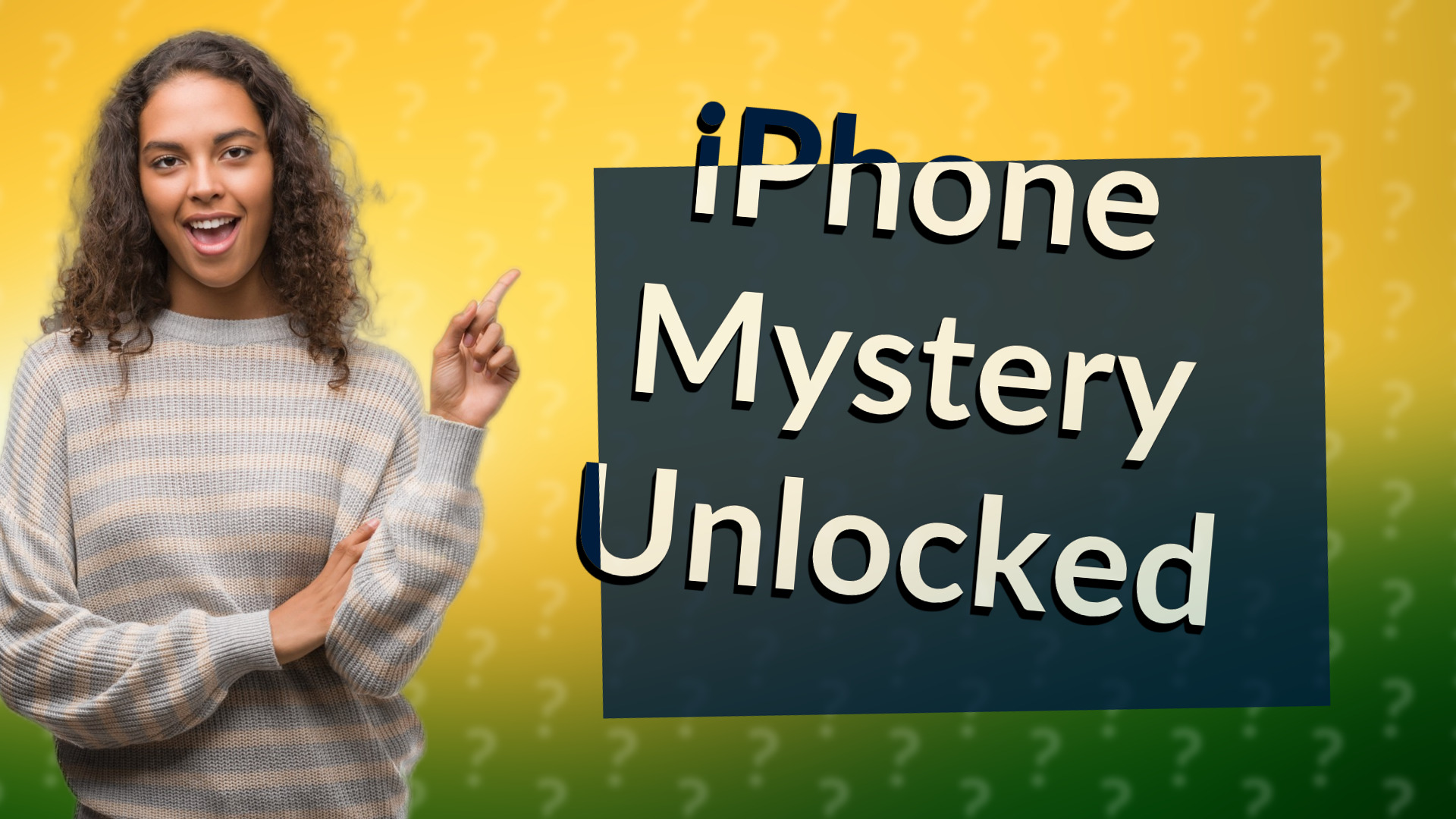 iPhone Mystery Unlocked