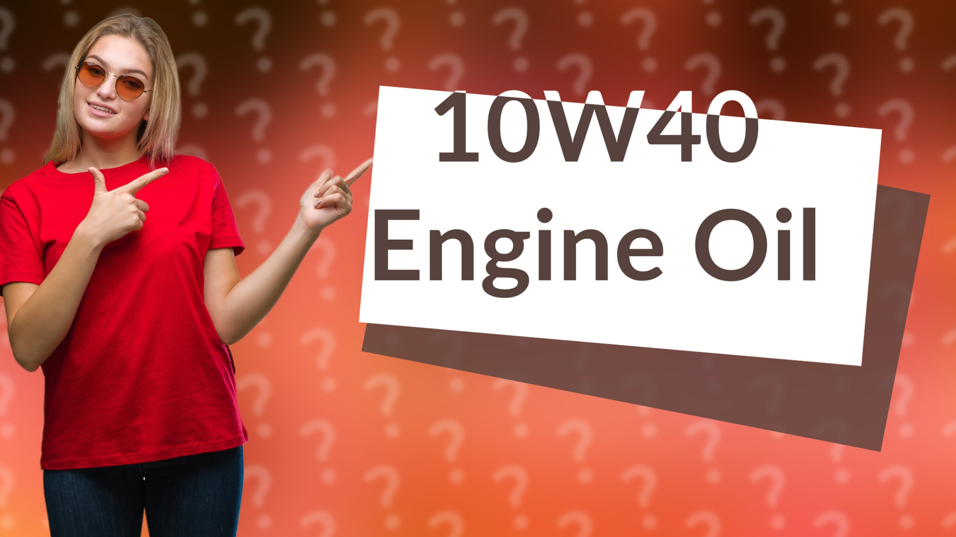 10W40 Engine Oil
