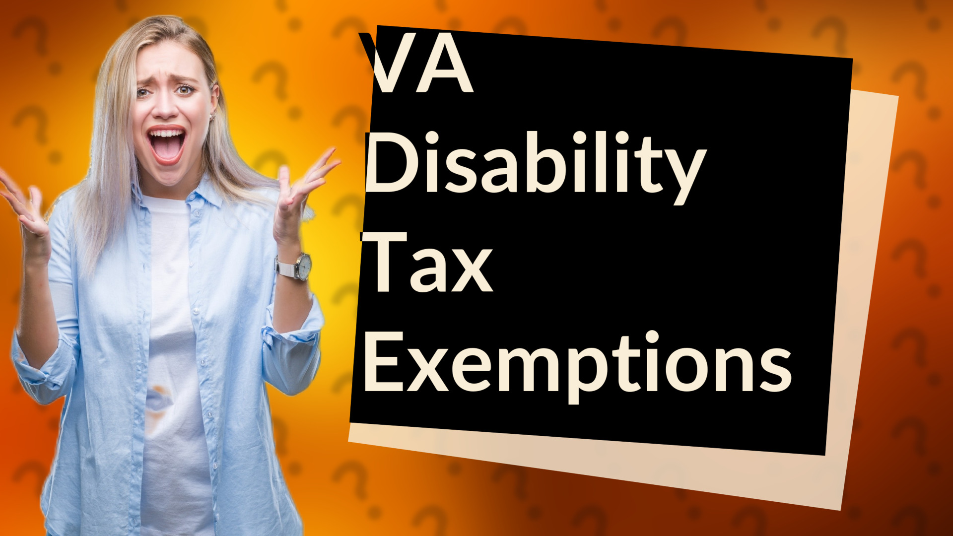 VA Disability Tax Exemptions