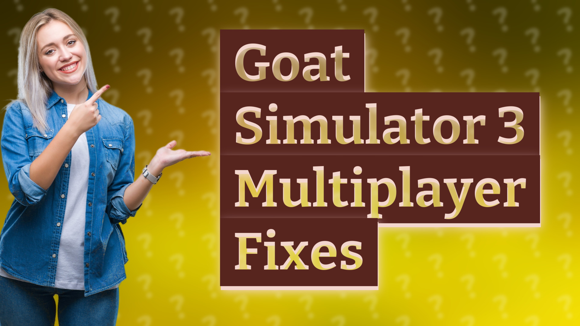 Goat Simulator 3 Multiplayer Fixes