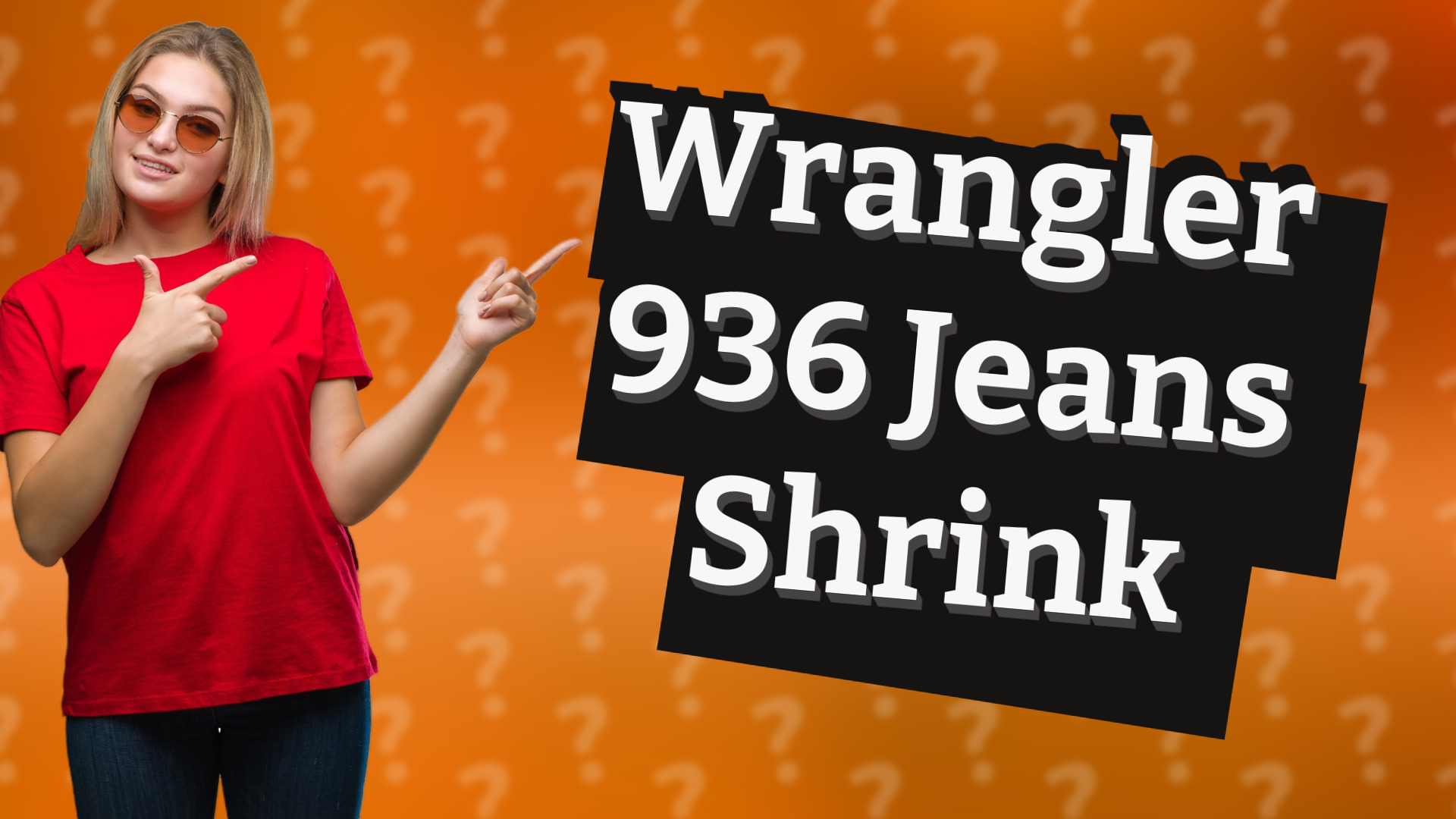 Wrangler 936 Jeans Shrink
