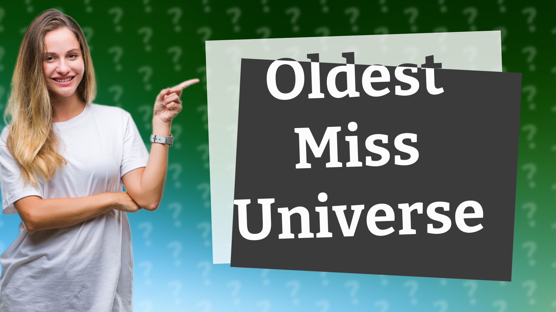 Oldest Miss Universe
