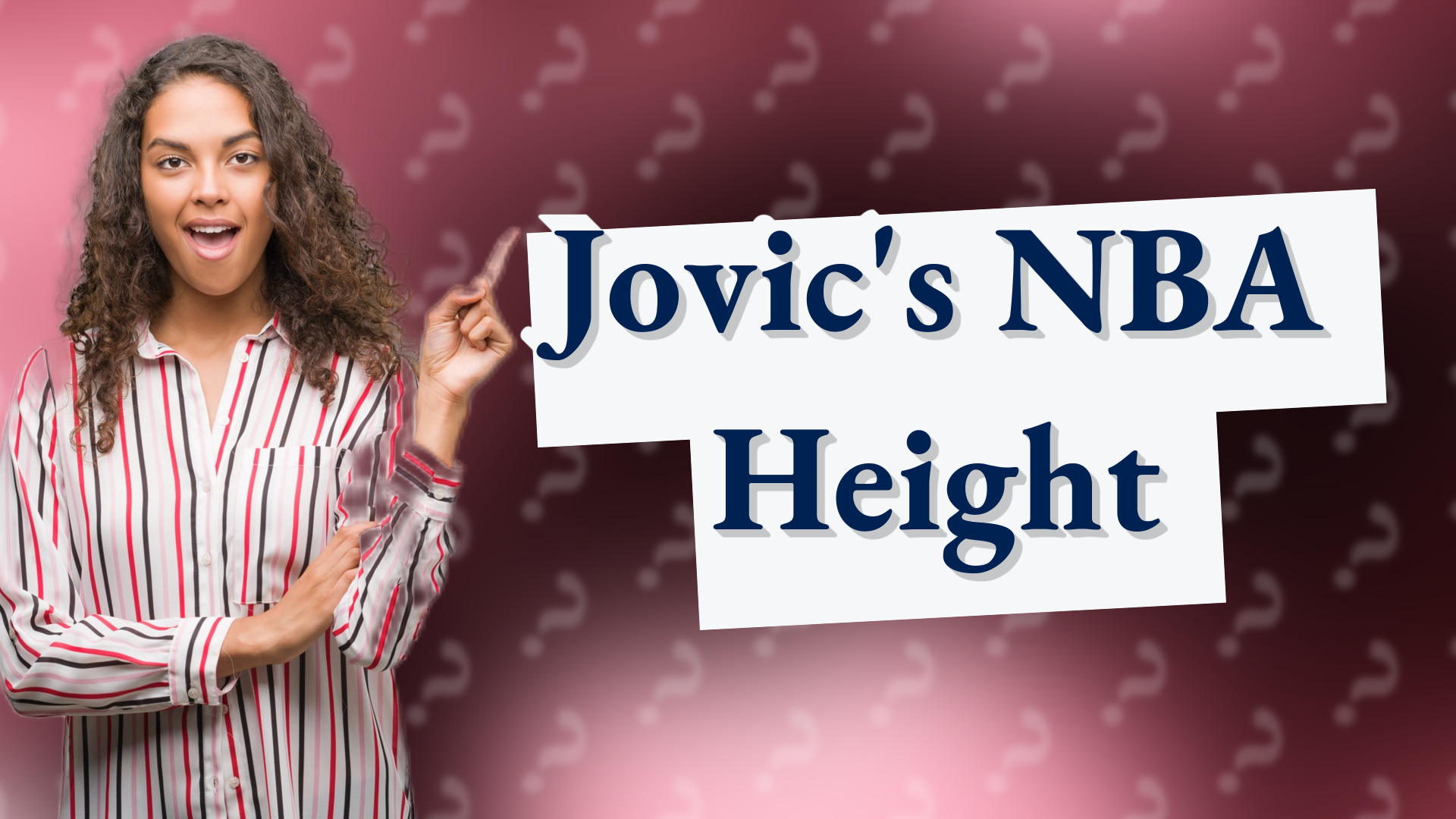Jovic's NBA Height