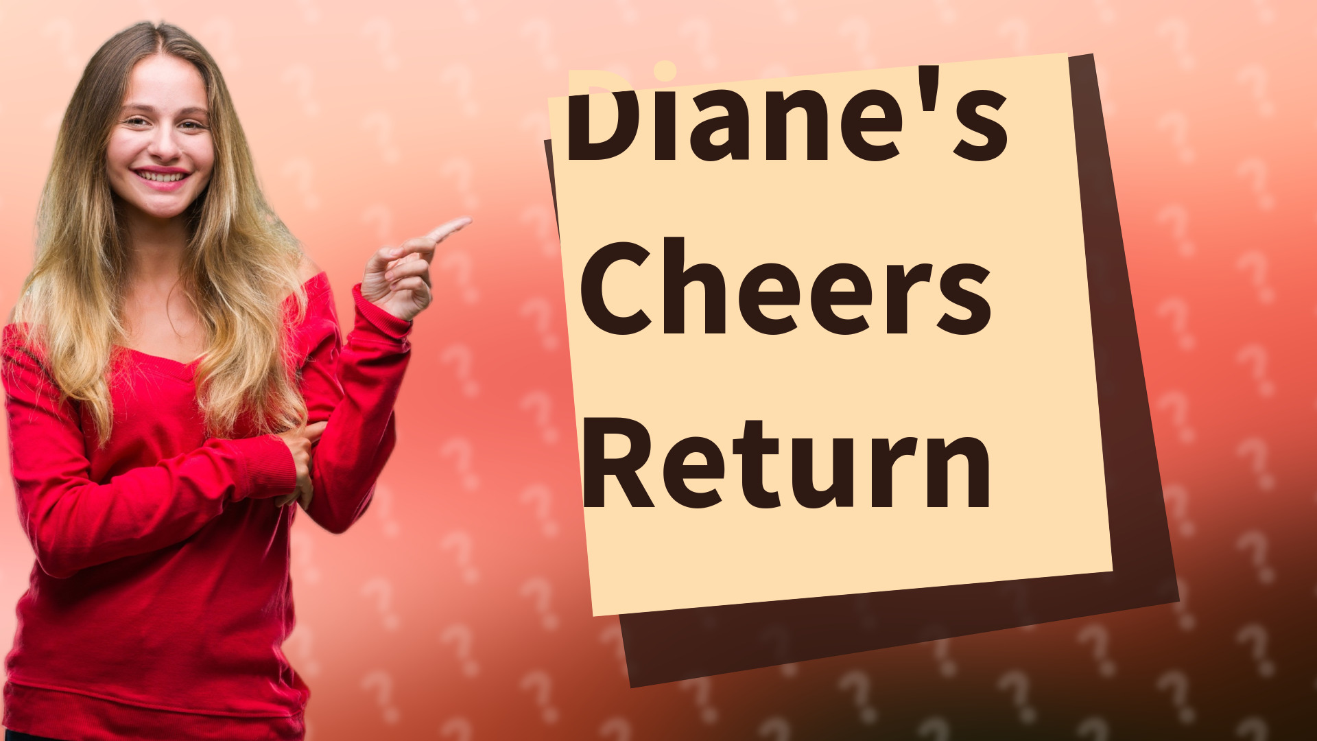 Diane's Cheers Return