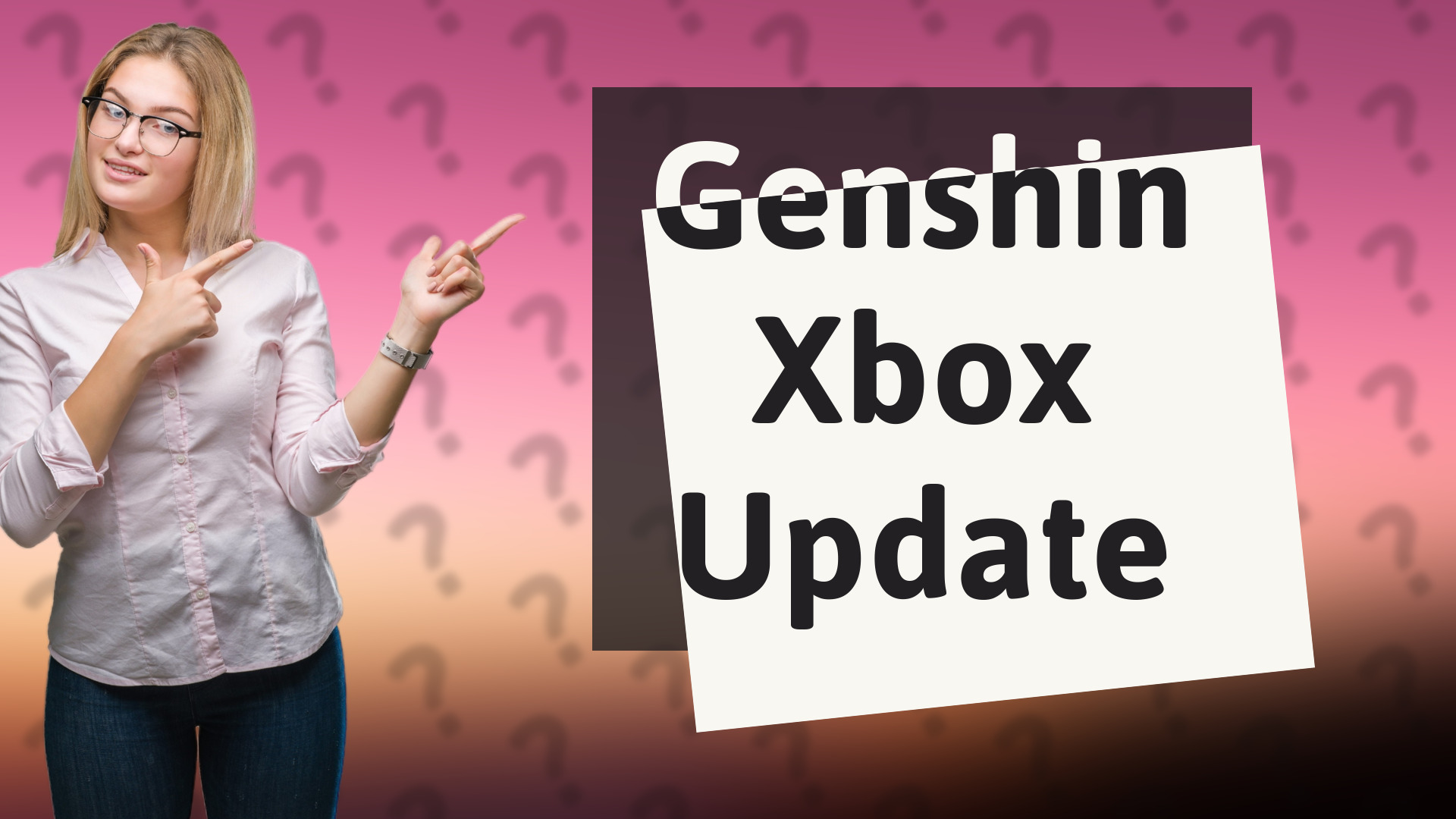 Genshin Xbox Update