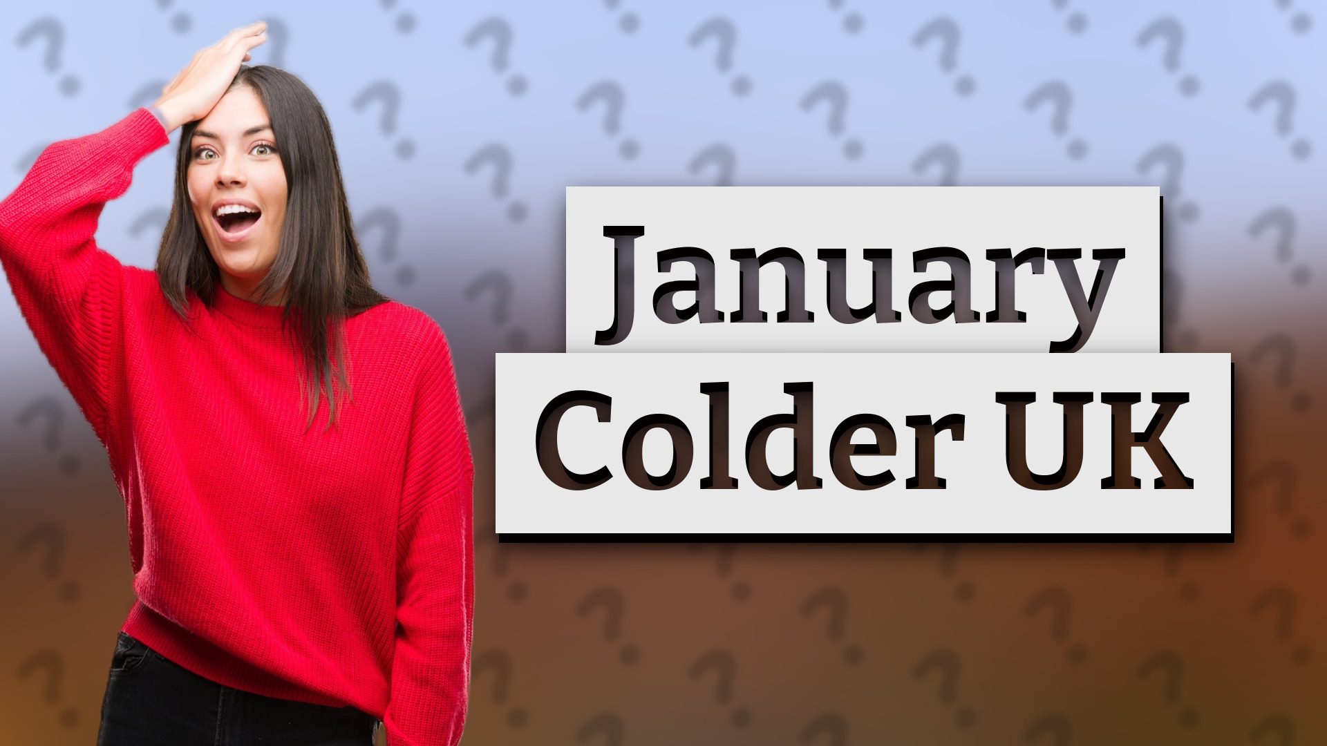 January Colder UK